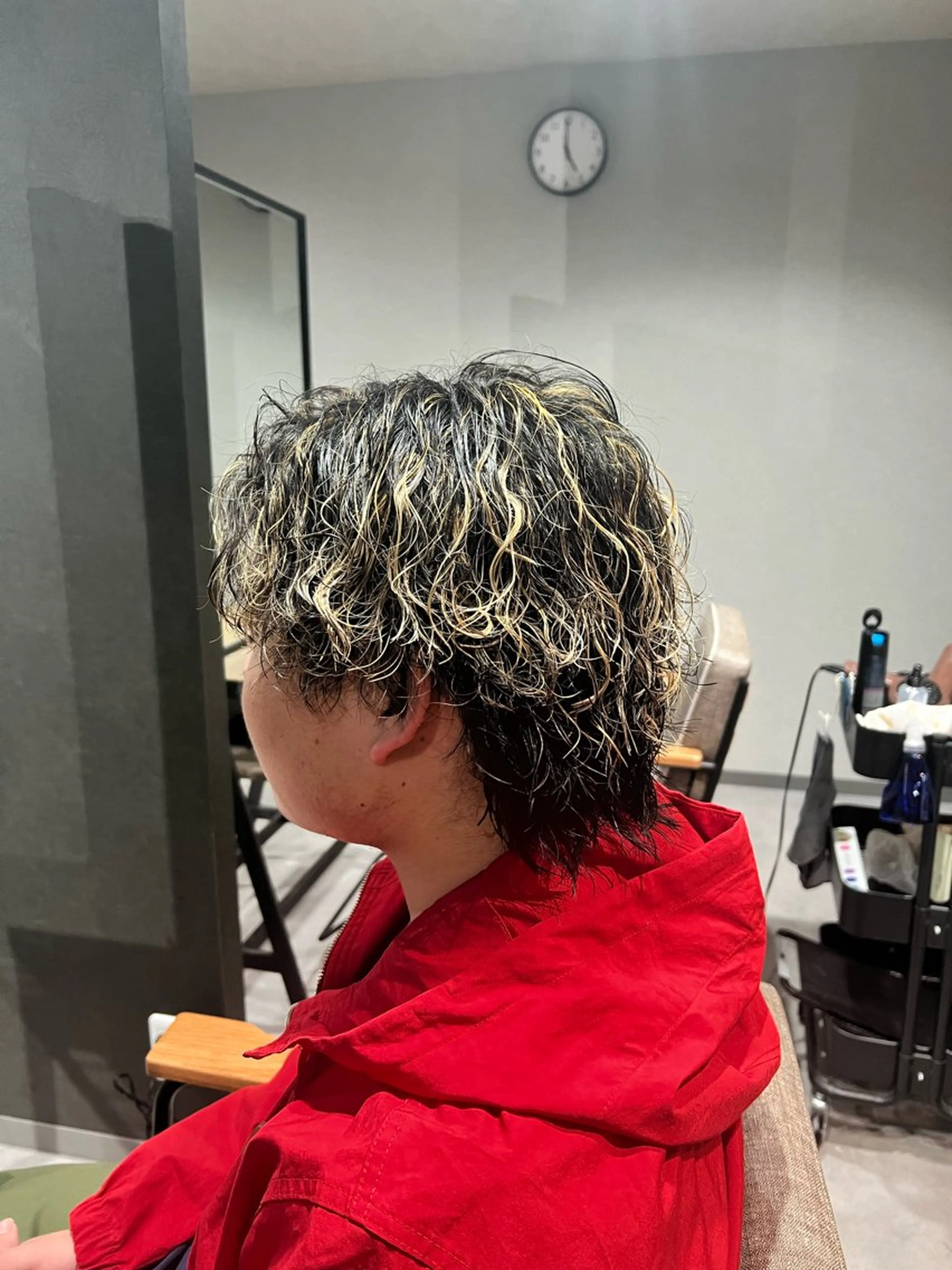 ミディアム ミディアムパーマ Swell 柏店所属・菅谷 樹汰のヘアスタイル