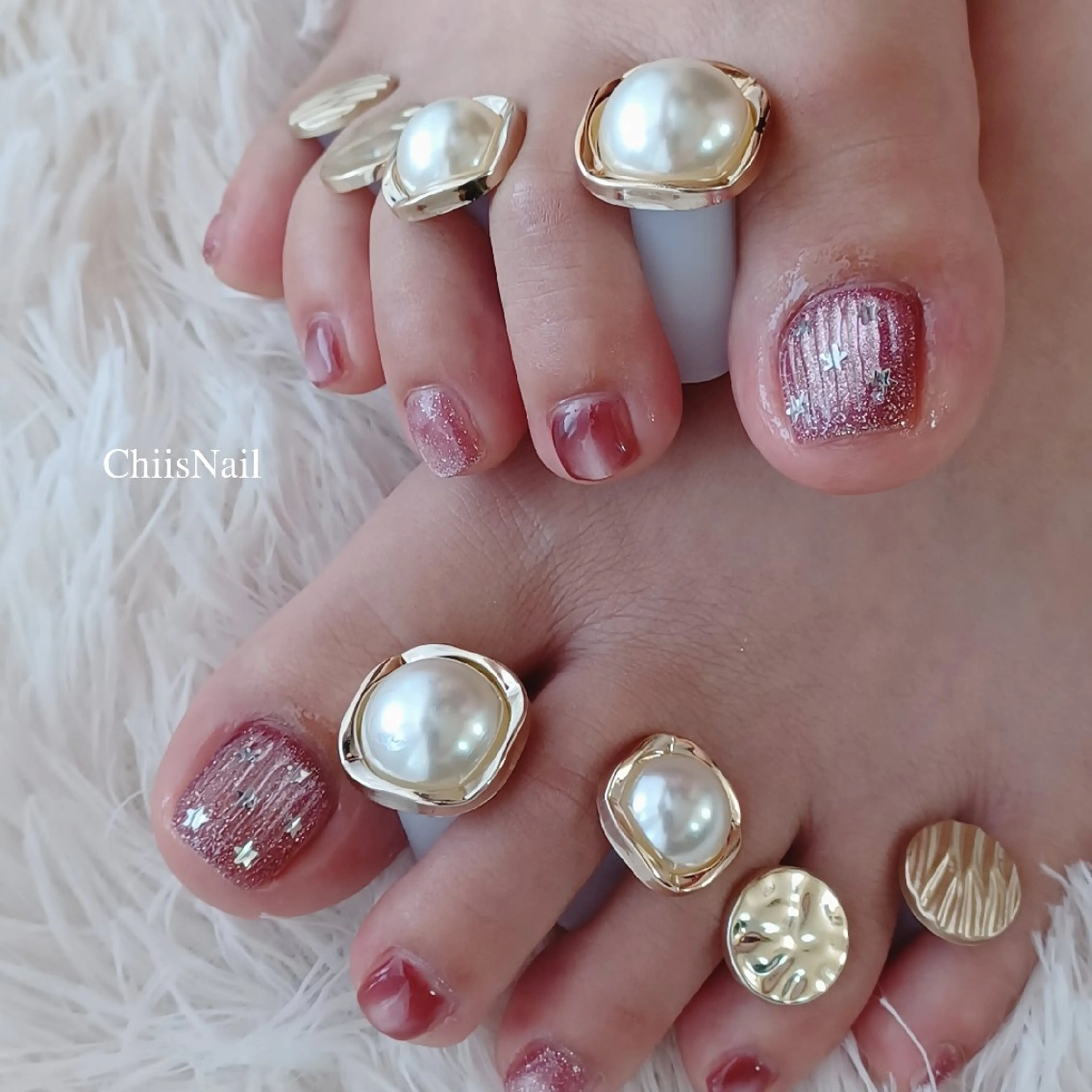 ネイル フットネイル フットネイル ChiisNail ﾁｨｽﾞﾈｲﾙのネイルデザイン