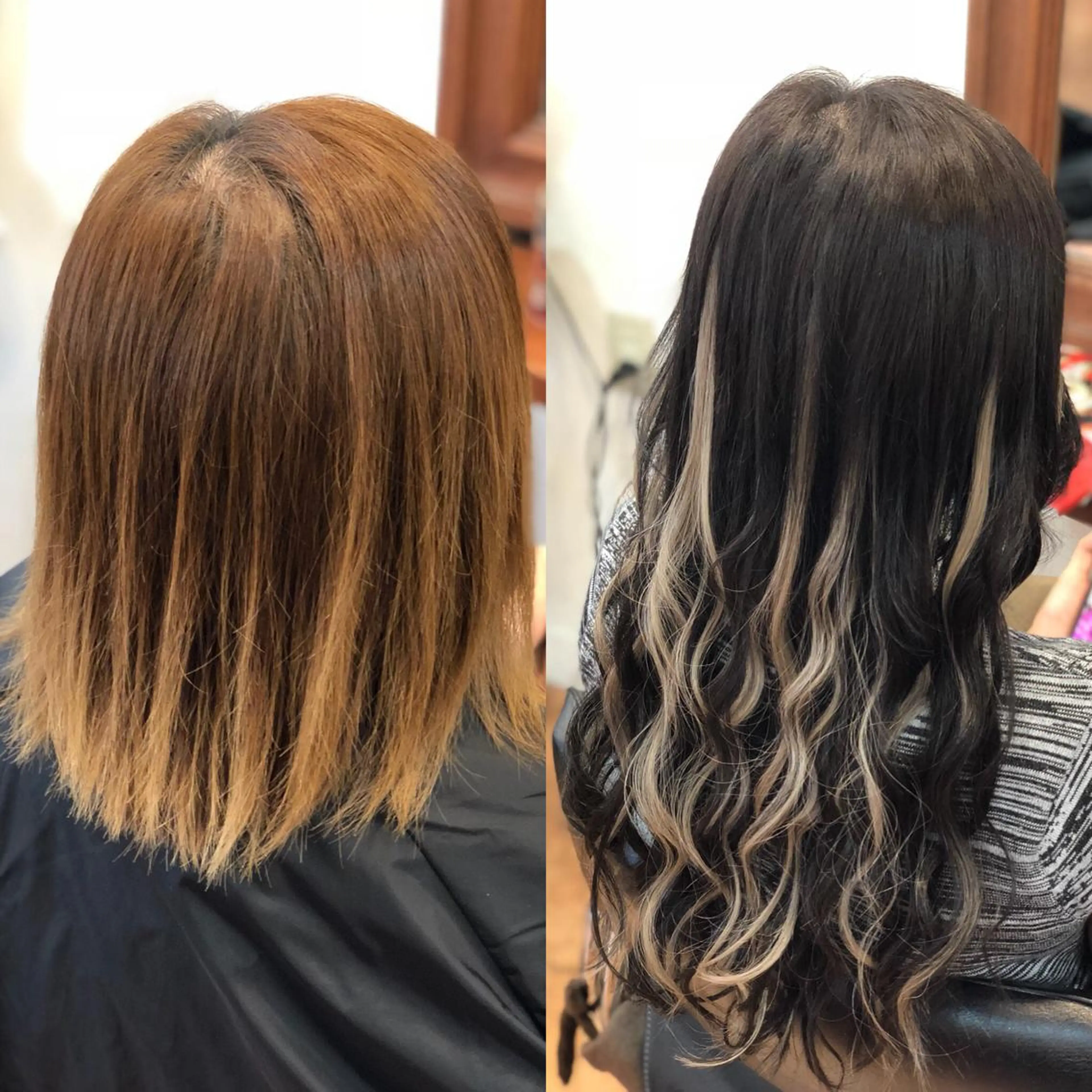 ロング シールエクステ エクステ ハイライト LOCO Ko-kiのヘアスタイル