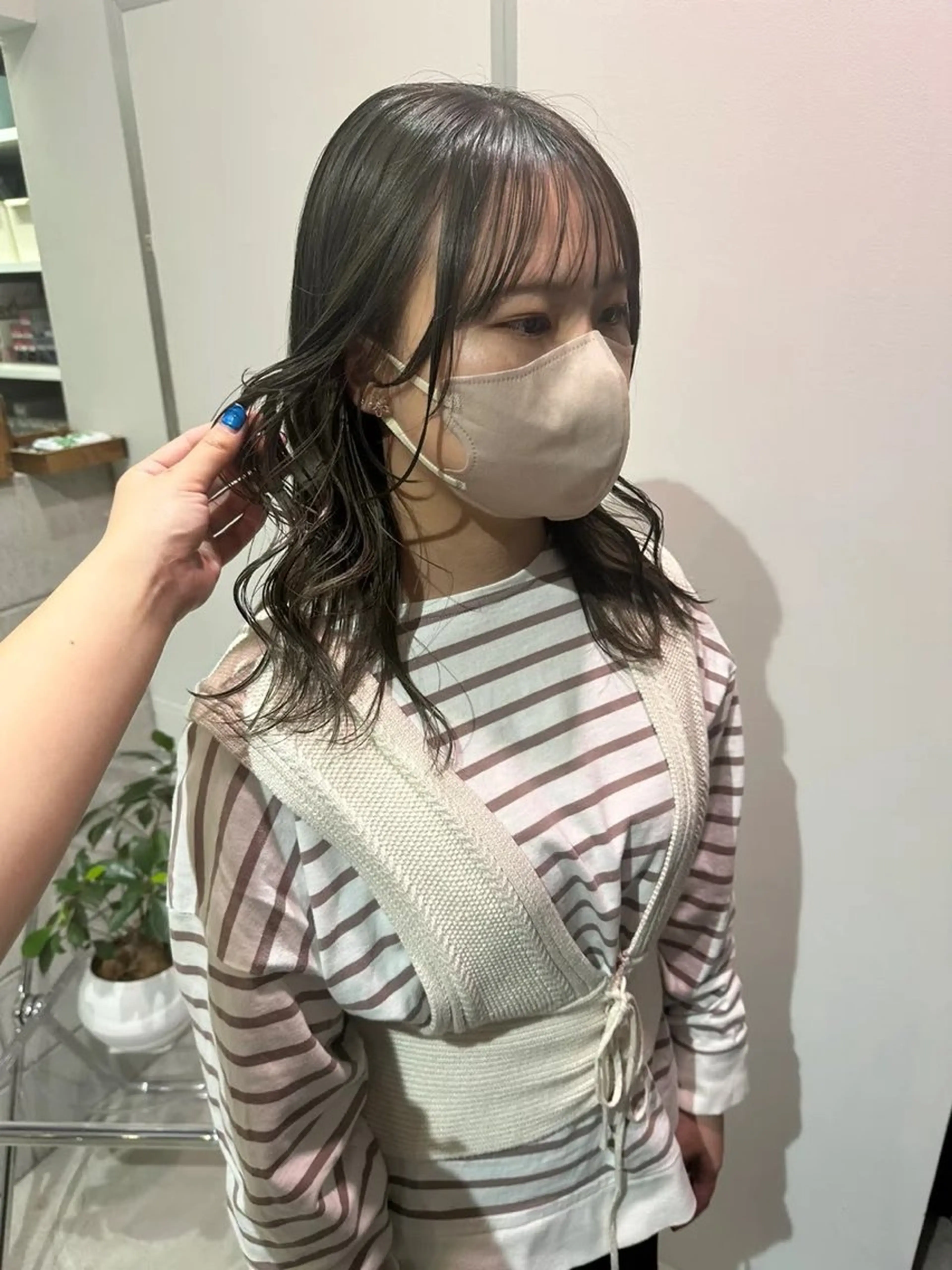 ミディアム pole pole所属・坂本 美佳のヘアスタイル
