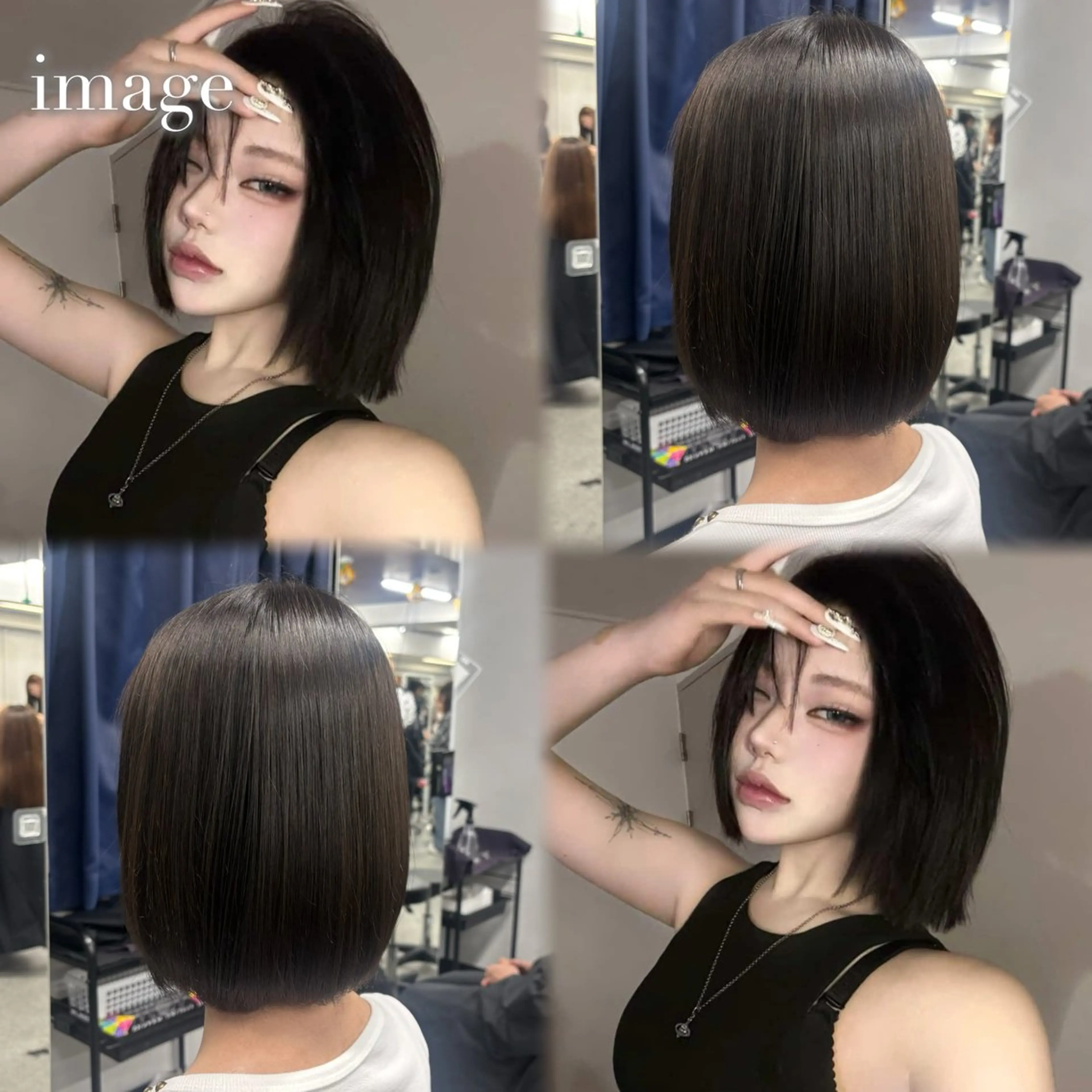 カラー ヘアカラー トリートメント 💍韓国風カラー💍 横浜💍MIU💍のヘアスタイル
