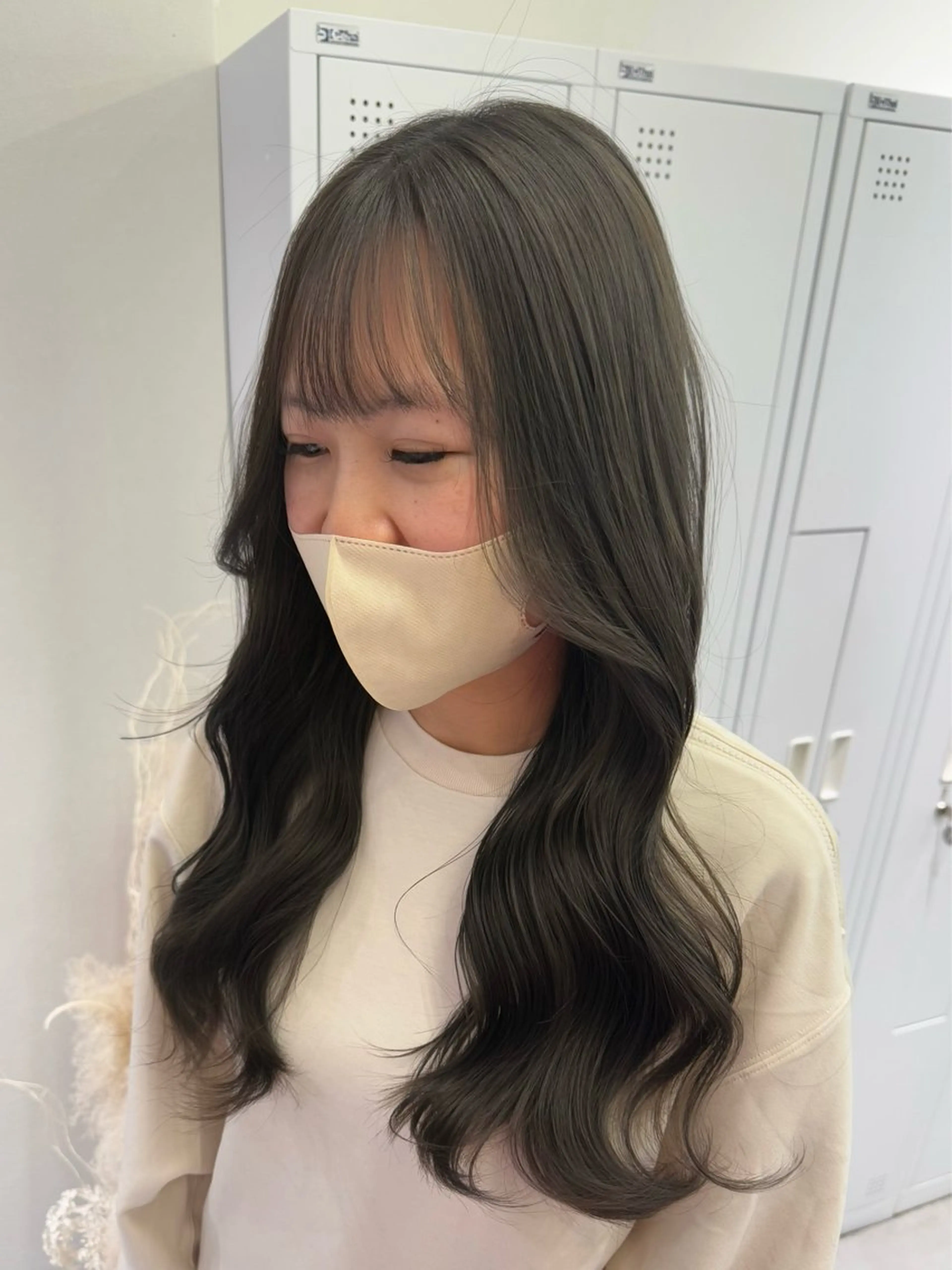 ロング カラー ヘアカラー ate.心斎橋 RYUKAのヘアスタイル