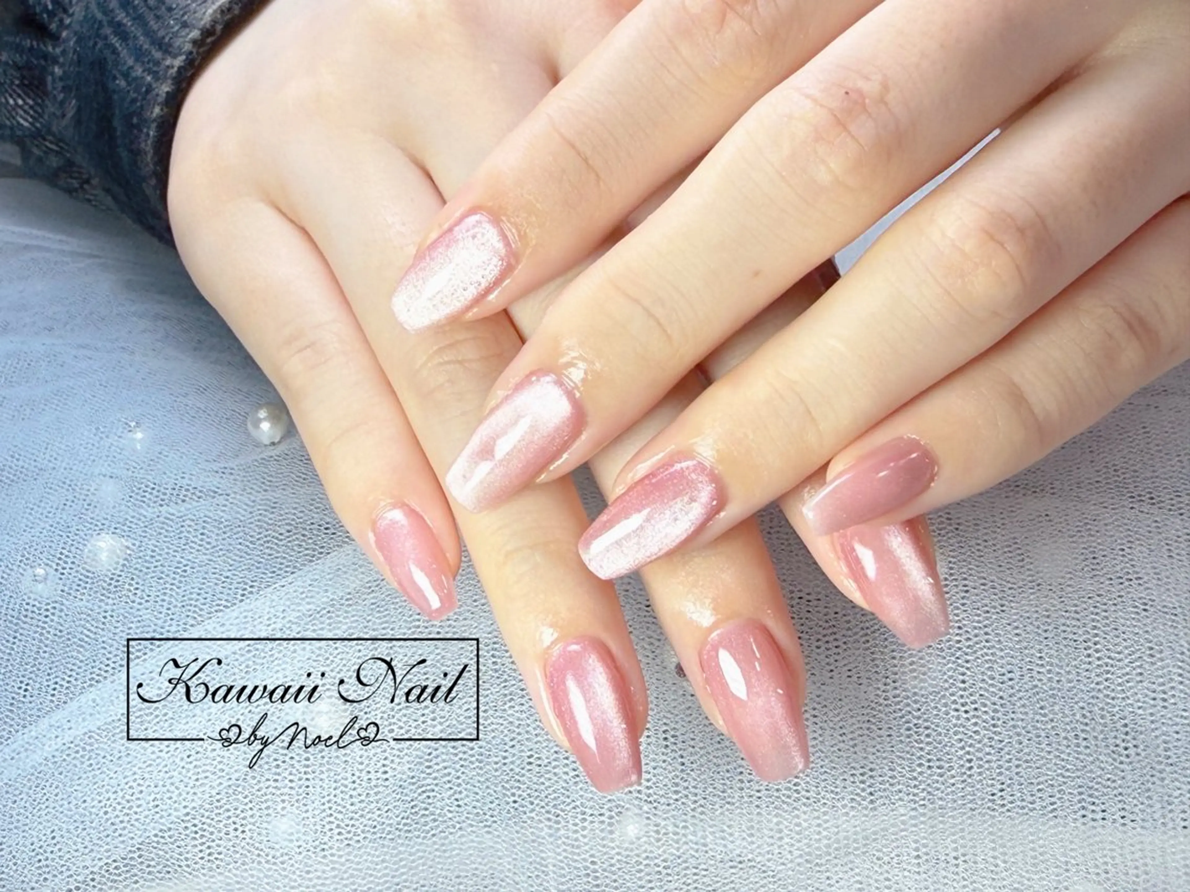 ネイル アートネイル フットネイル フレンチネイル ジェルネイル 韓国ネイル ハンドネイル フットネイル ハンドケア Kawaii Nail Salon所属・Kawaii-jp Tomisatoのネイルデザイン