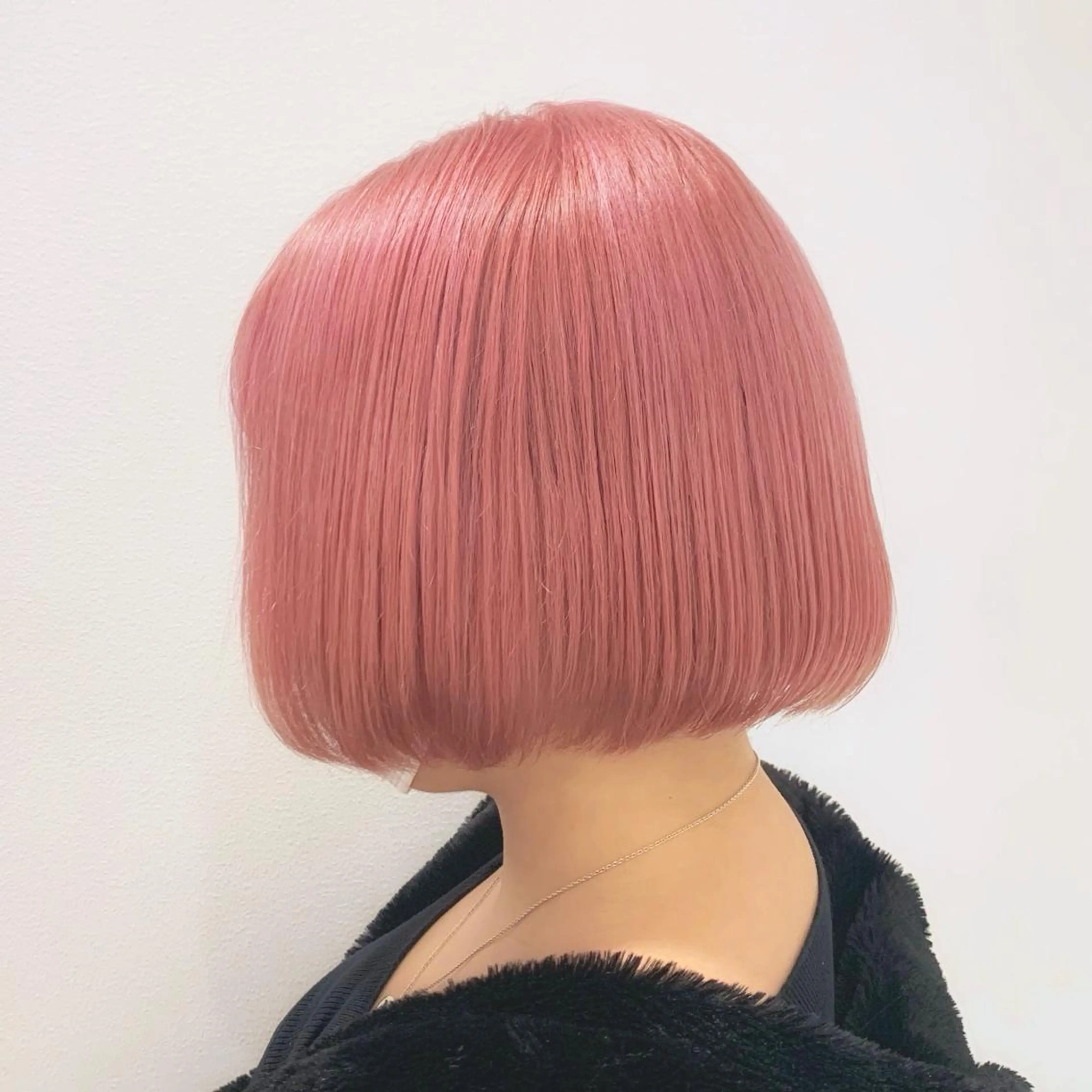 ミディアム カラー ヘアアレンジ ピンクカラー ヘアカラー 🍒暖色✖️レイヤー ／Haruna🍒のヘアスタイル