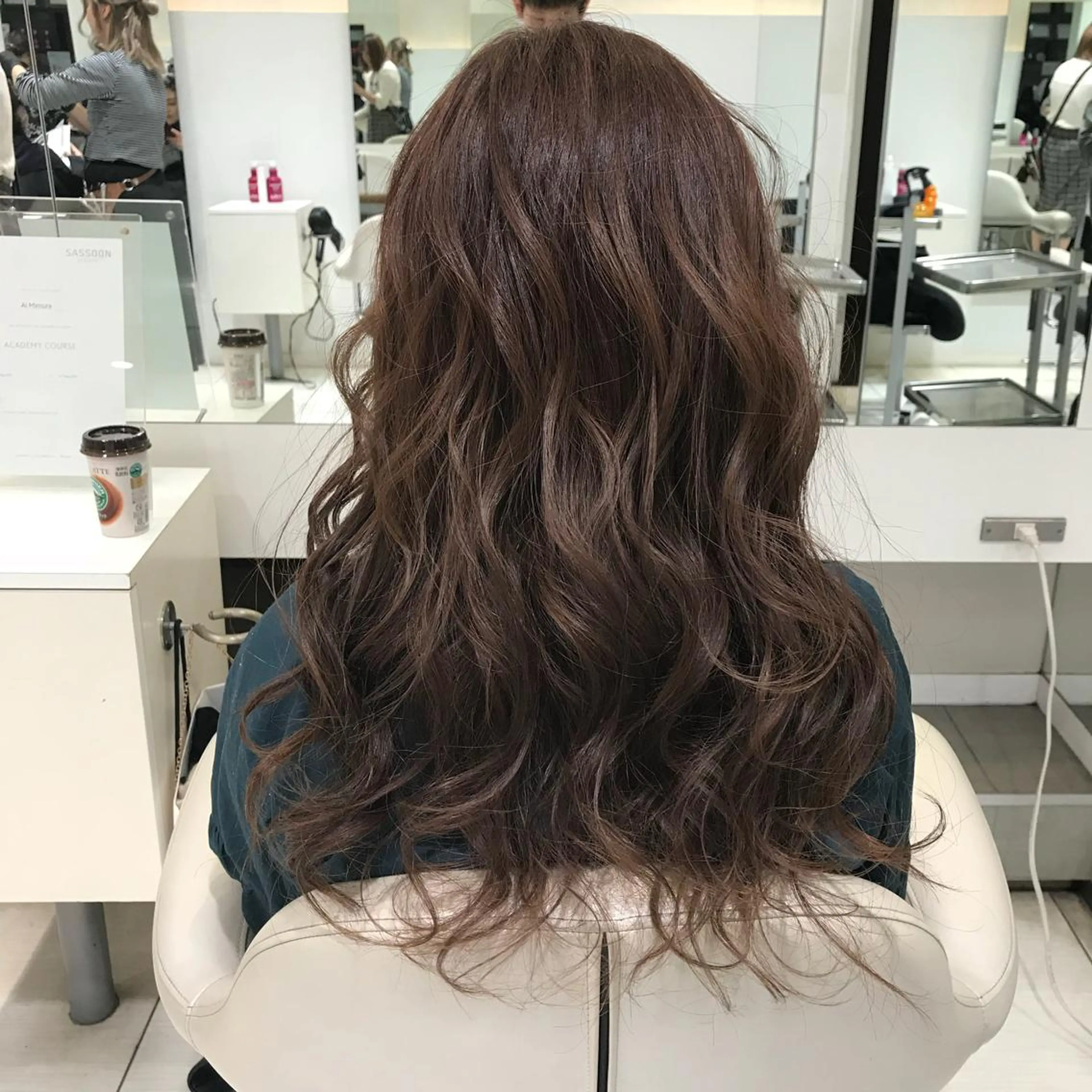 ロング カラー ケンジアネッタ Men'sのヘアスタイル