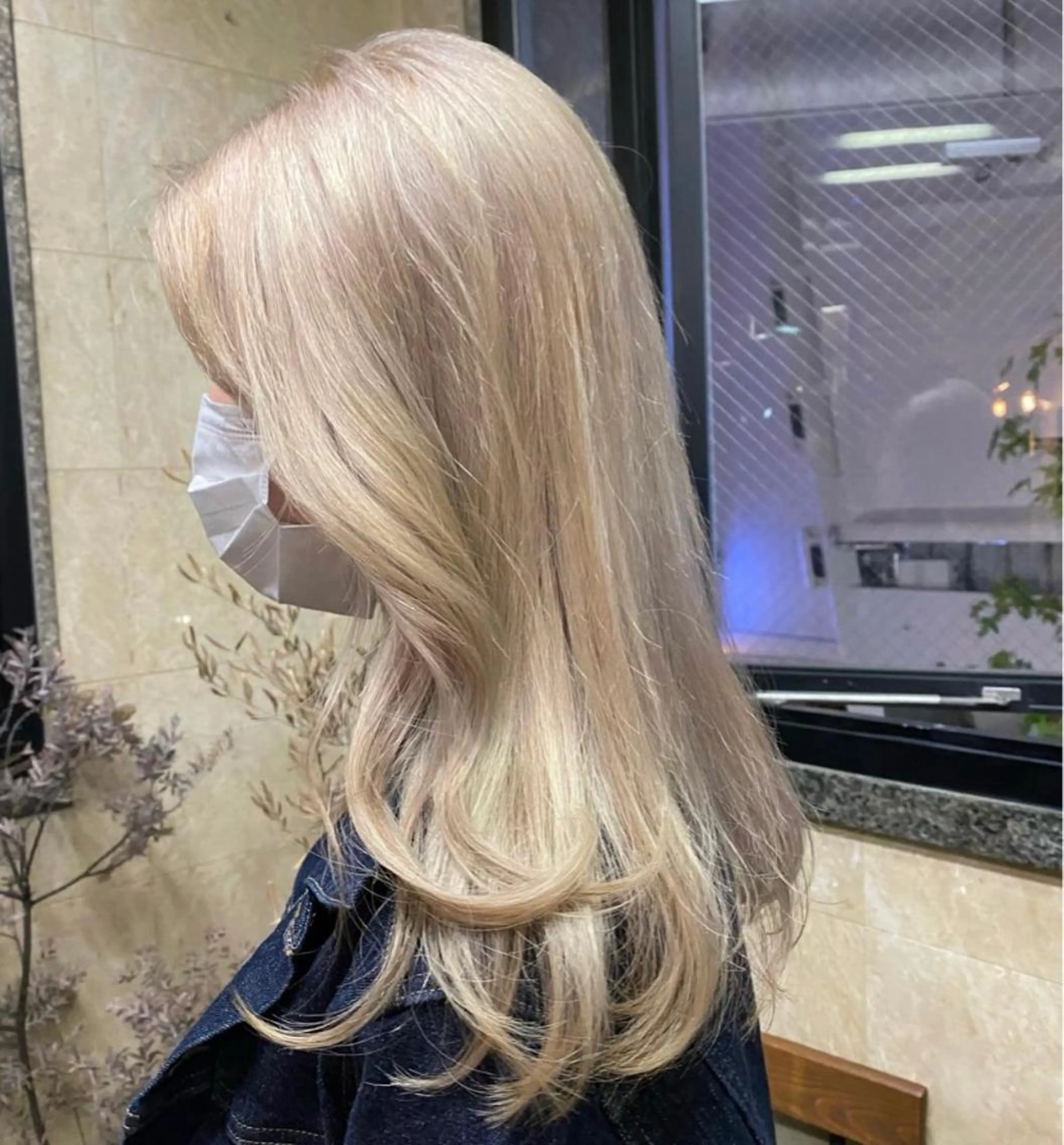 ロング 韓国レイヤー/透明感 カラー🦋mioのヘアスタイル