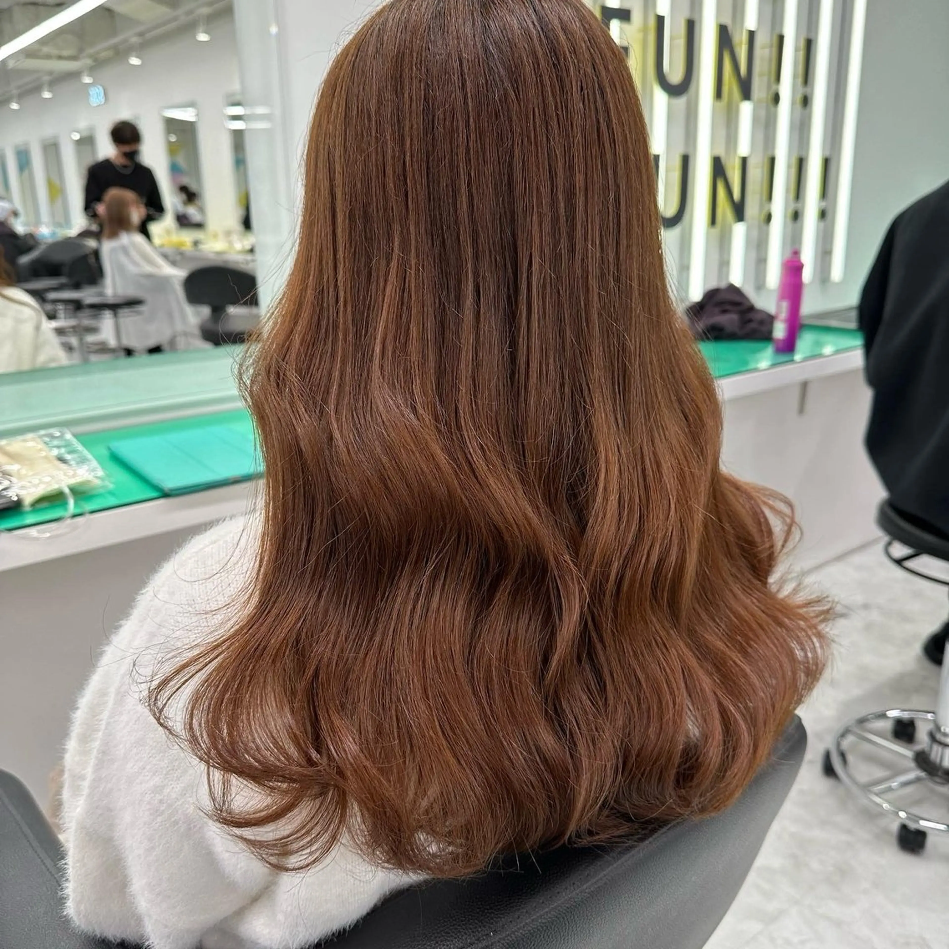 ロング カラー ヘアカラー トリートメント ♡ダブルカラー特化♡ miyuのヘアスタイル