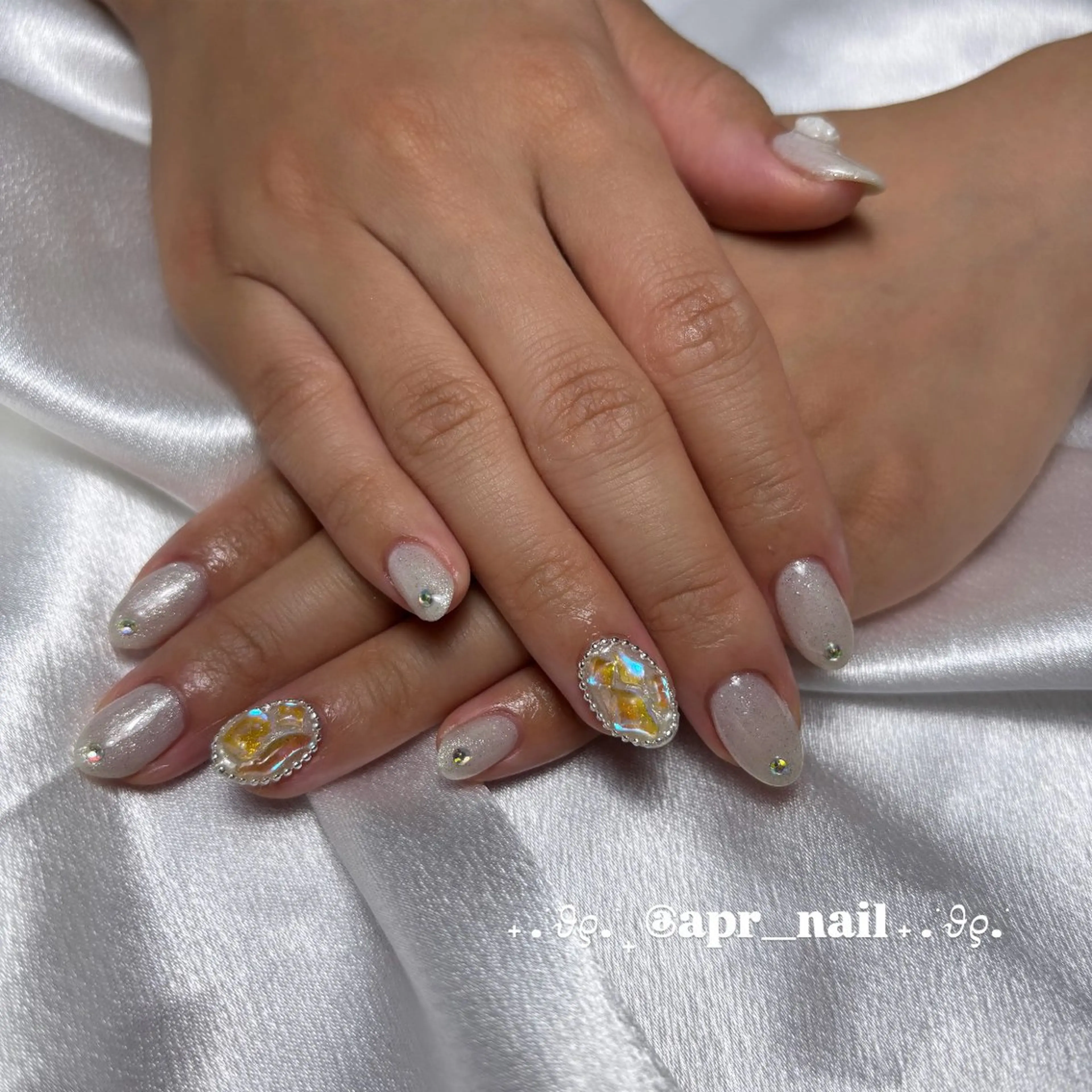 ネイル ハンドネイル Nailsalon apricotのネイルデザイン