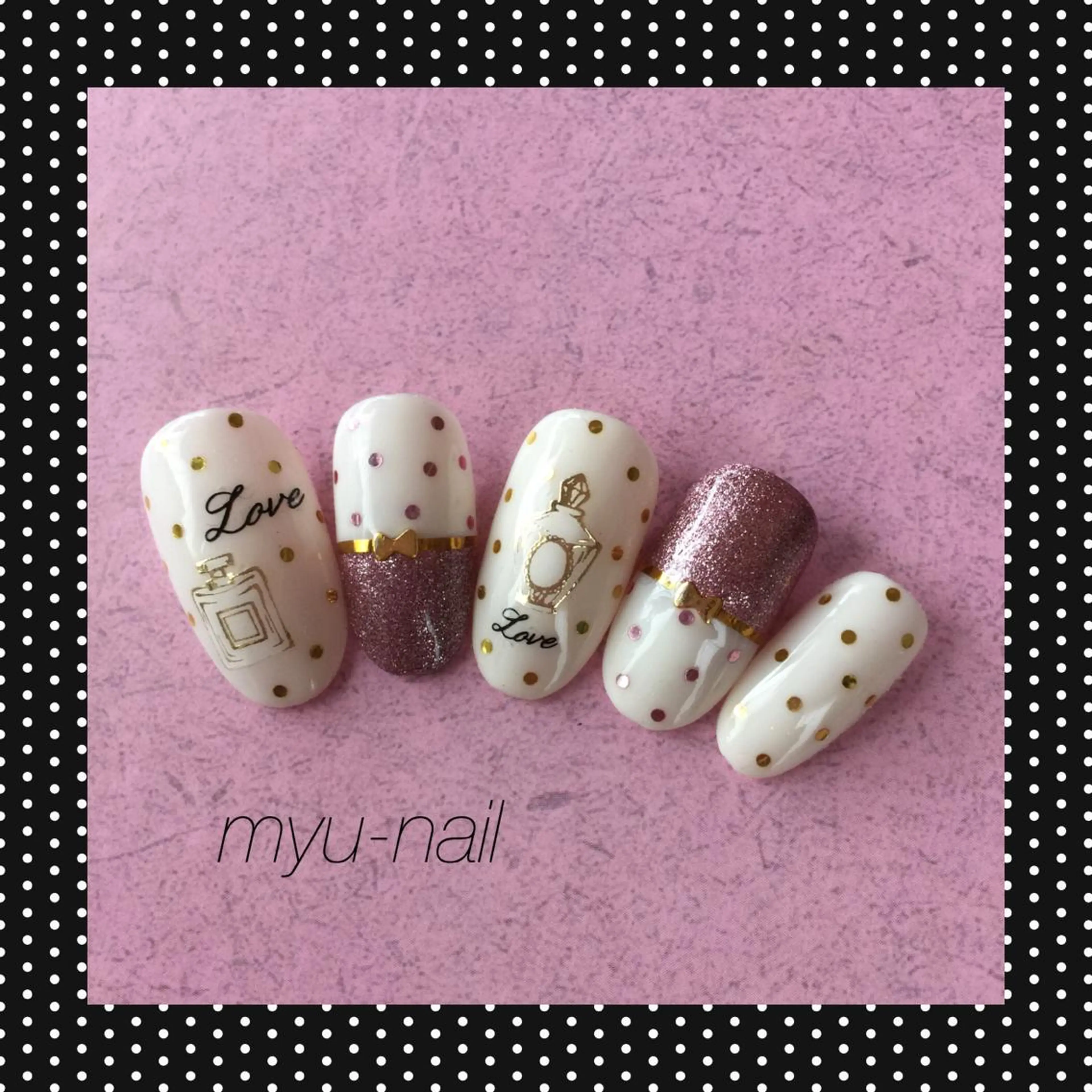 ネイル ネイルチップ ホームサロン myu-nailのネイルデザイン