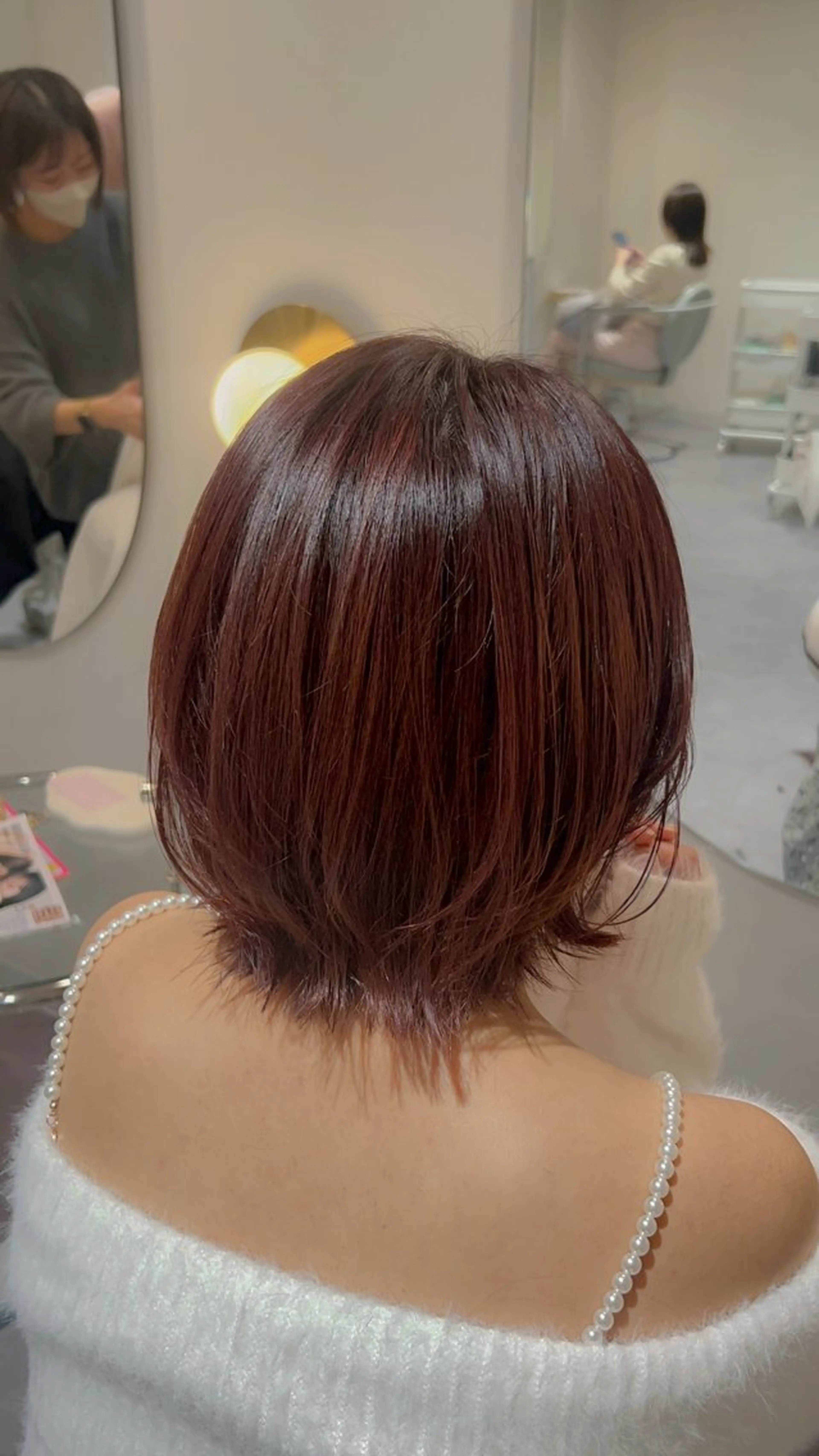 ショート カラー ヘアカラー 美髪✨艶髪✨髪質改善 カラー特化❕阿部里美のヘアスタイル