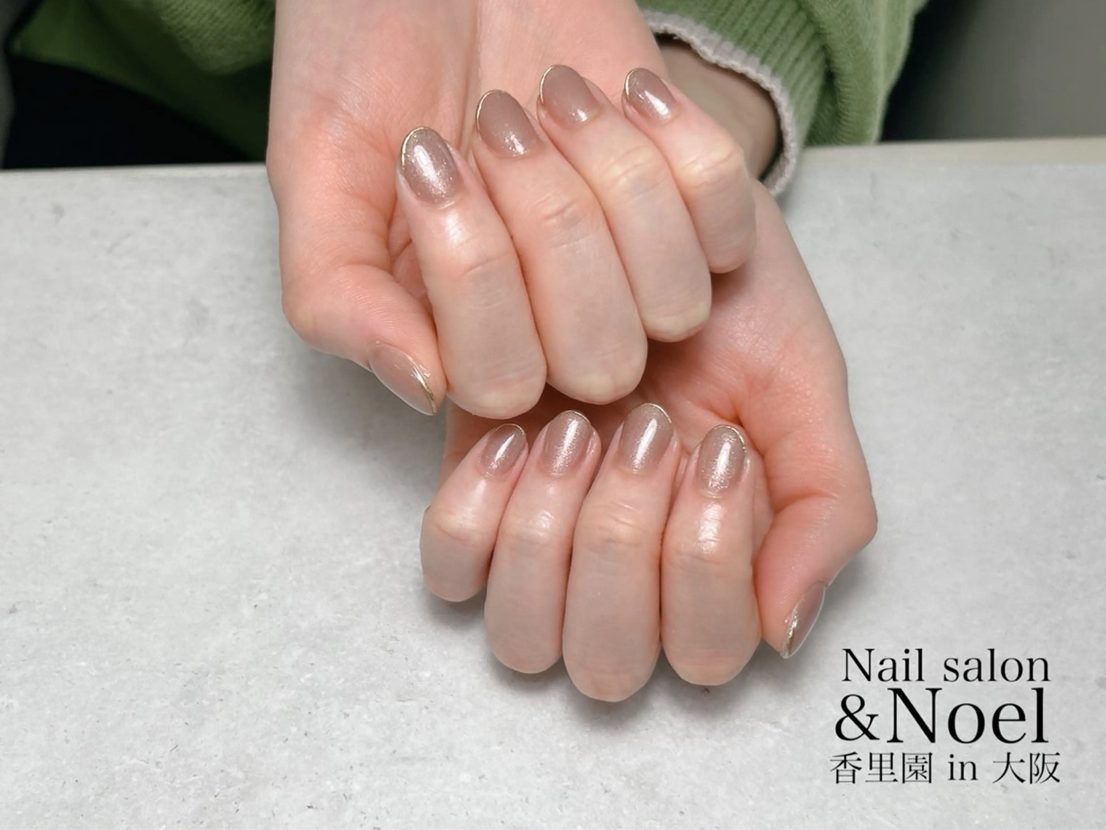 ネイル ハンドネイル Nailsalon  &Noel所属・もも 🍑のネイルデザイン