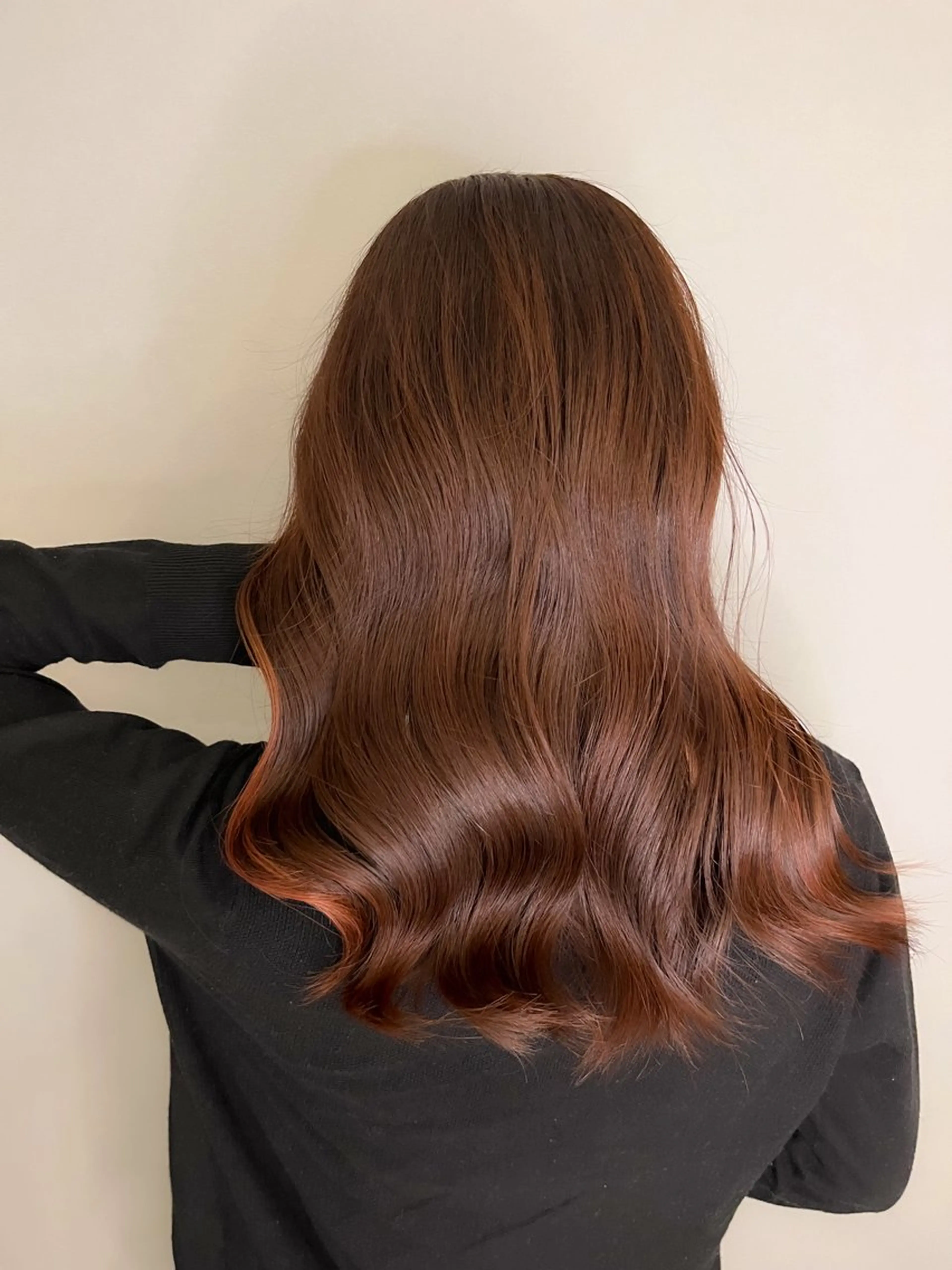 ロング カラー 坂本 理輝のヘアスタイル