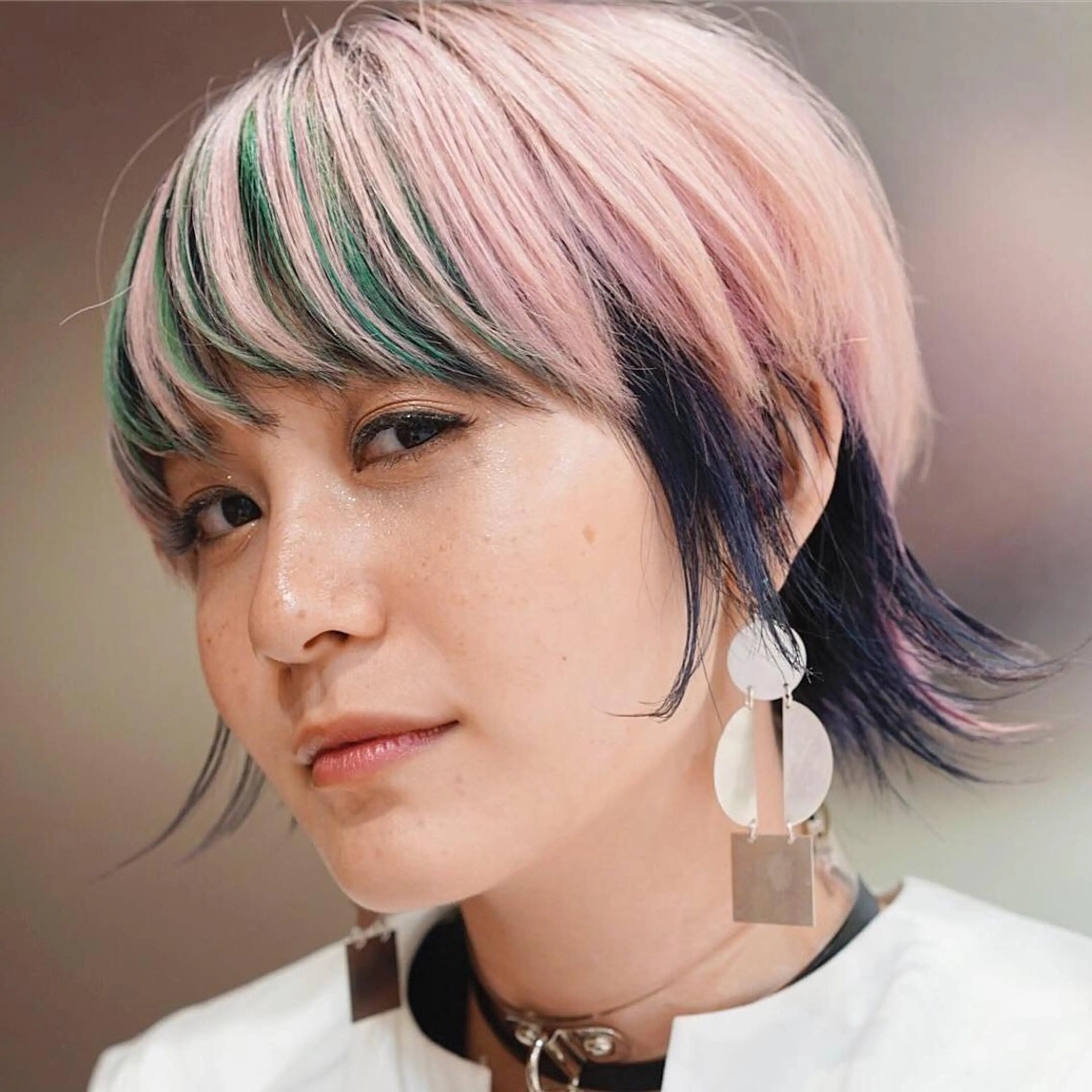 ウエモト　タク ショート/レイヤーのヘアスタイル