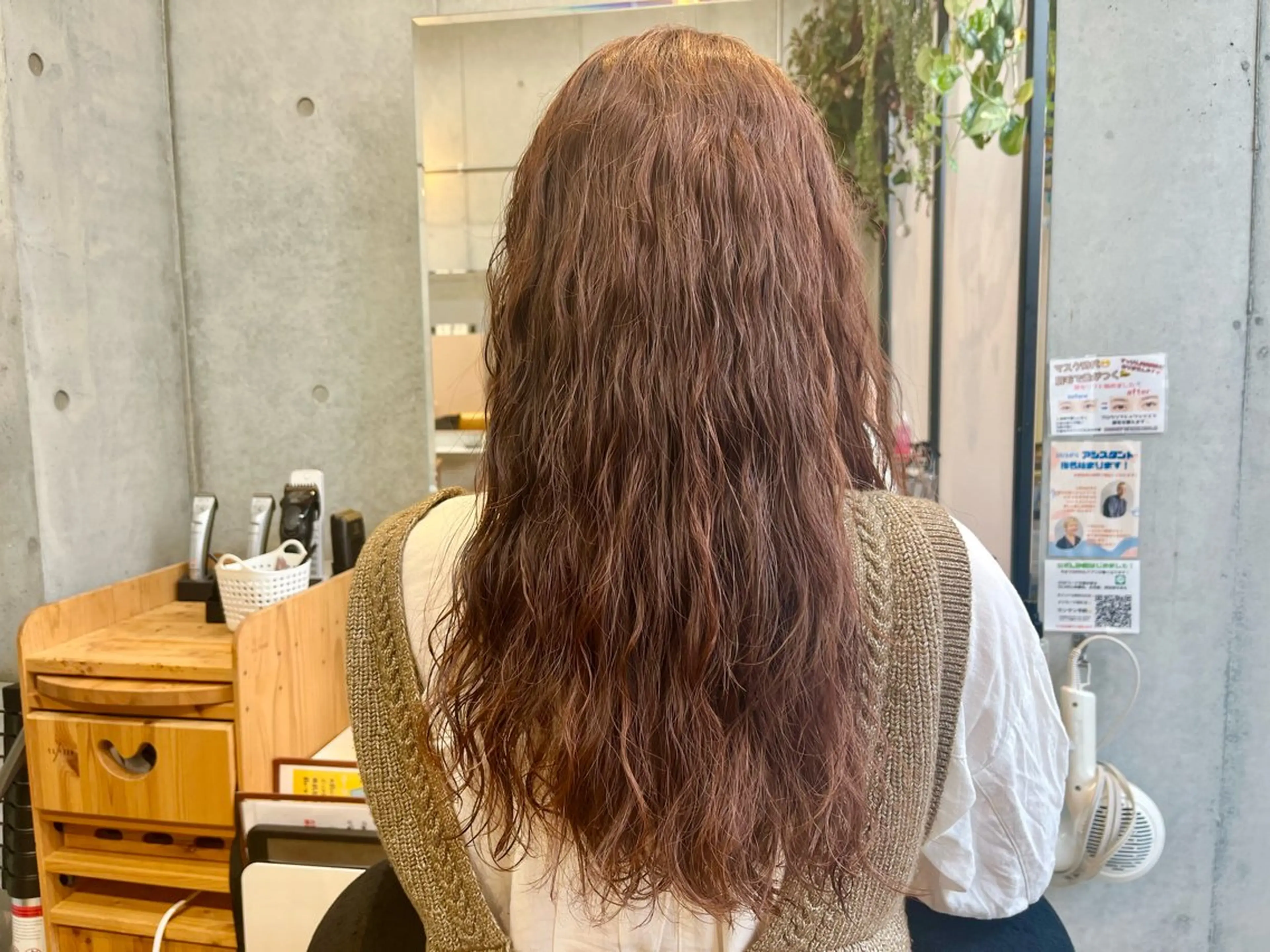ロング パーマ カット パーマ 💠西山果琳💠 マツパモデル募集のヘアスタイル