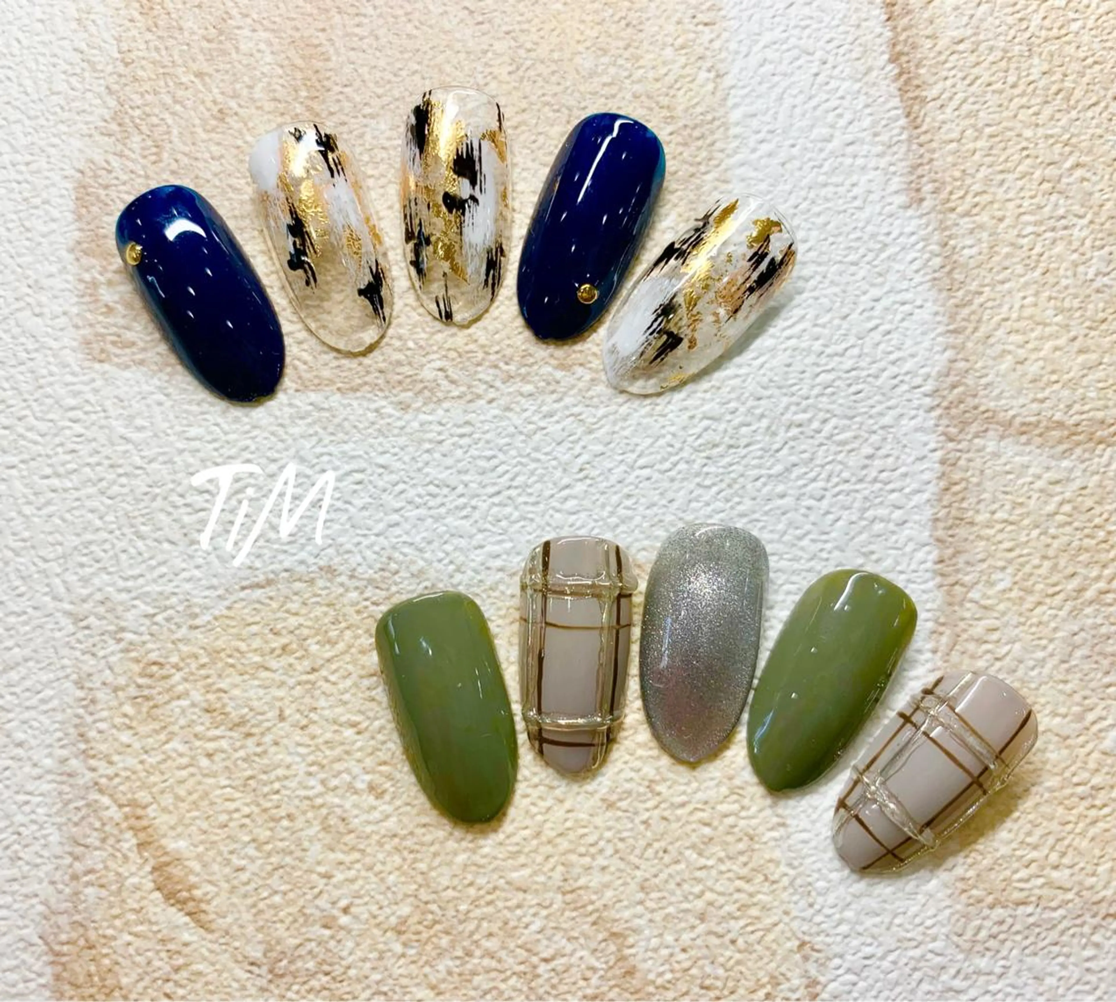 ショート ネイル Beauty Studio TiM所属・TiM【ティム】 近鉄八尾店のマツエク・マツパデザイン