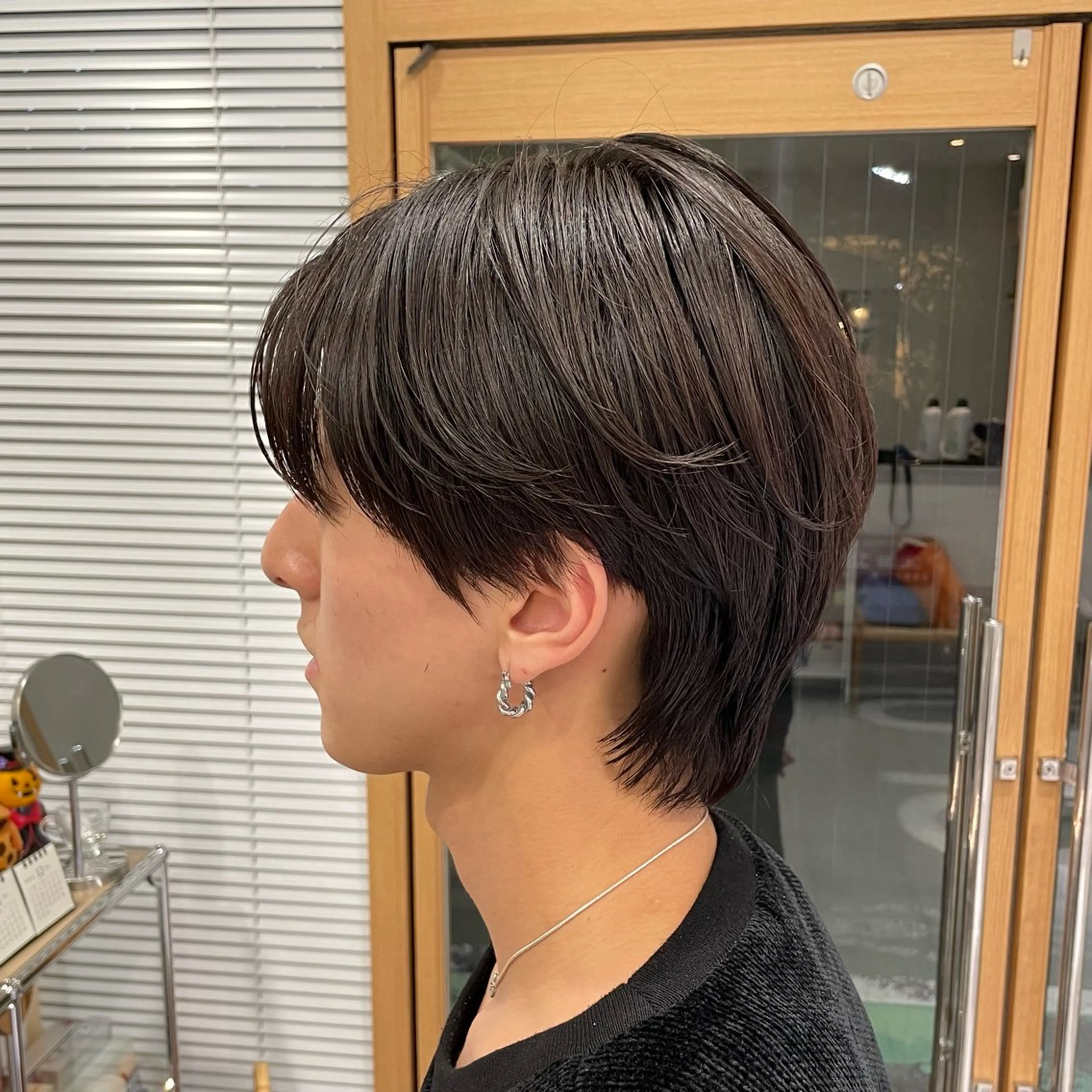 ショート パーマ メンズ カット パーマ 🇰🇷韓国風カット 🇰🇷　鈴木海斗のヘアスタイル