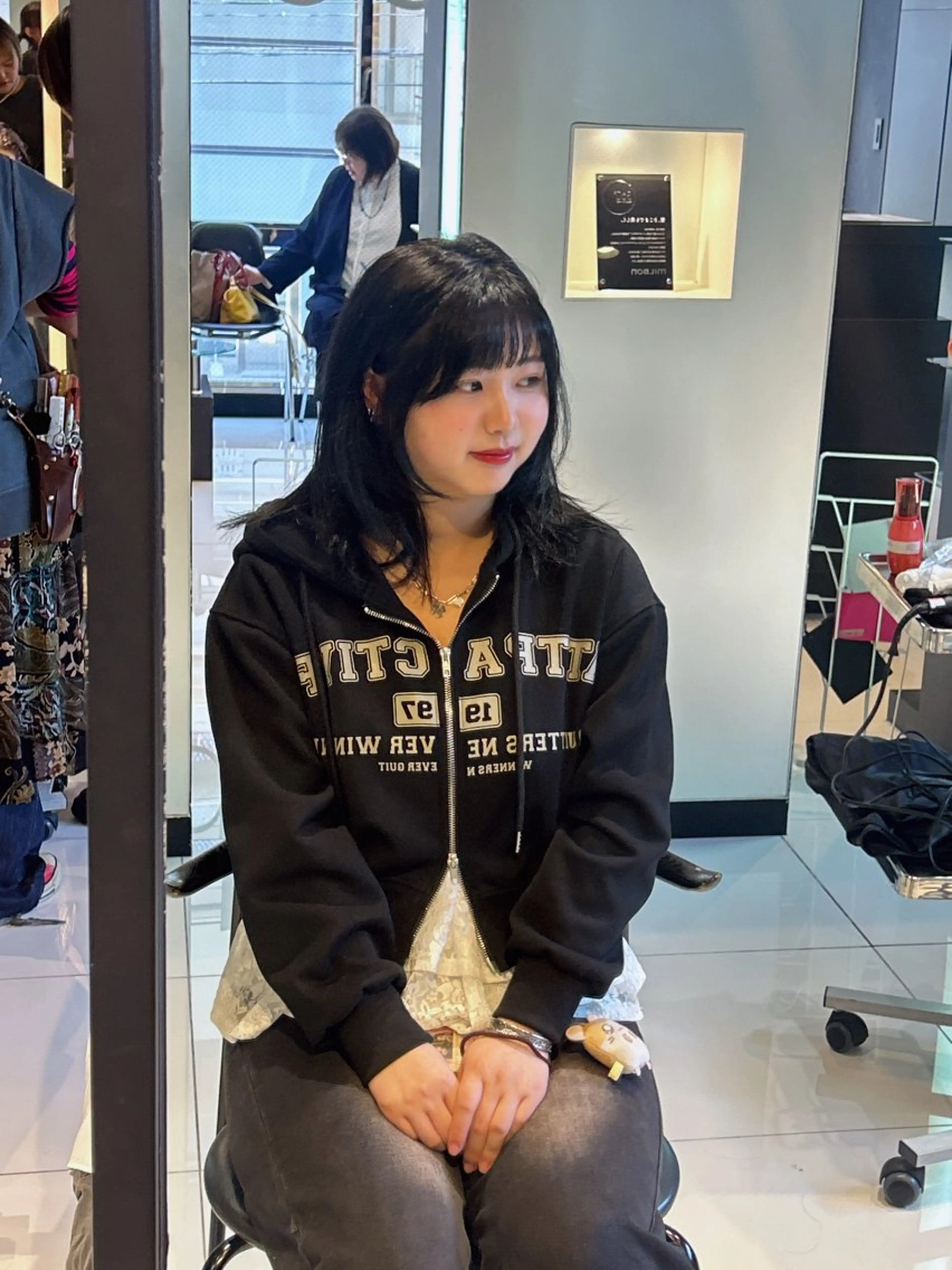 ブリーチなしカラー＋トリートメントの写真