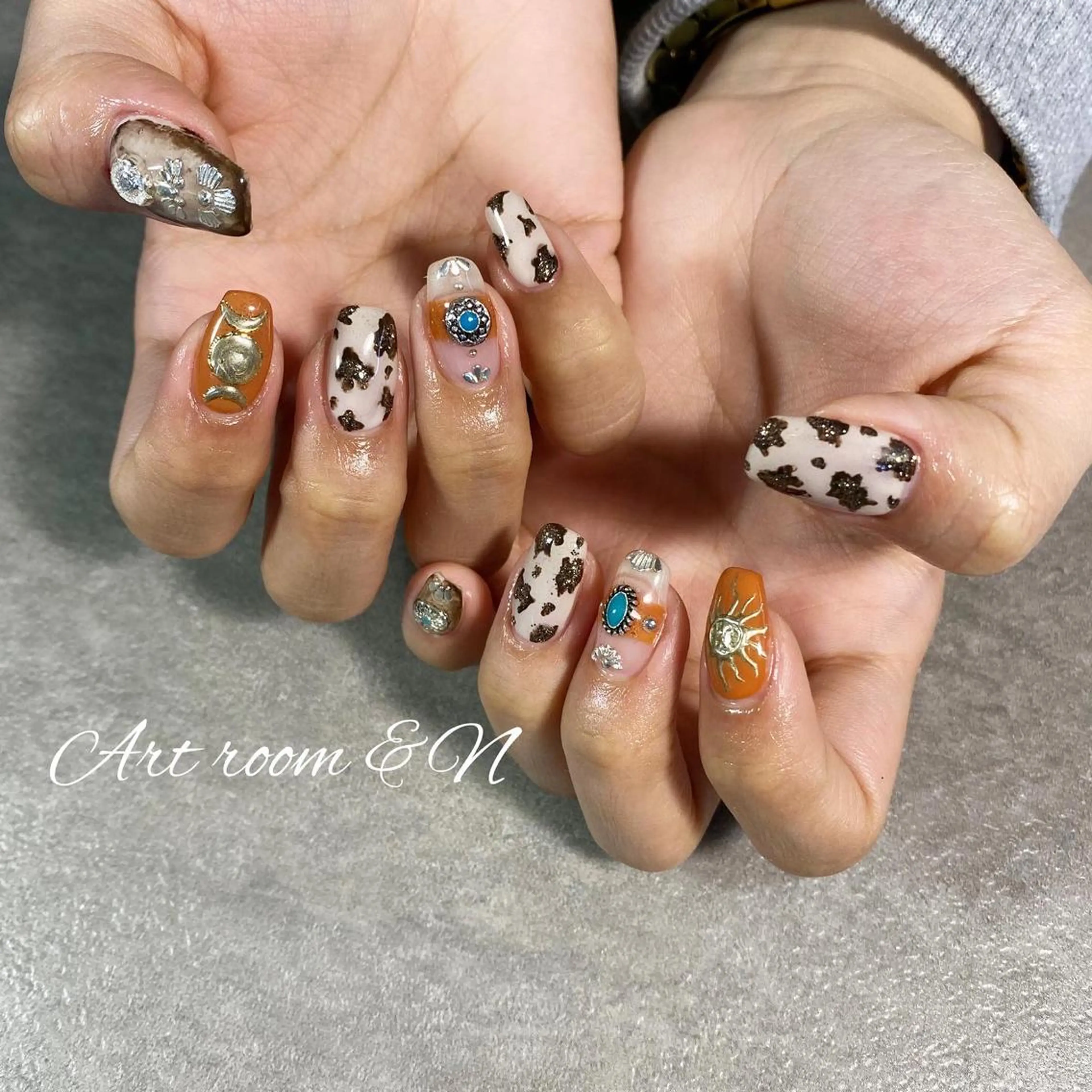 ネイル リラクゼーション &Nのネイルデザイン
