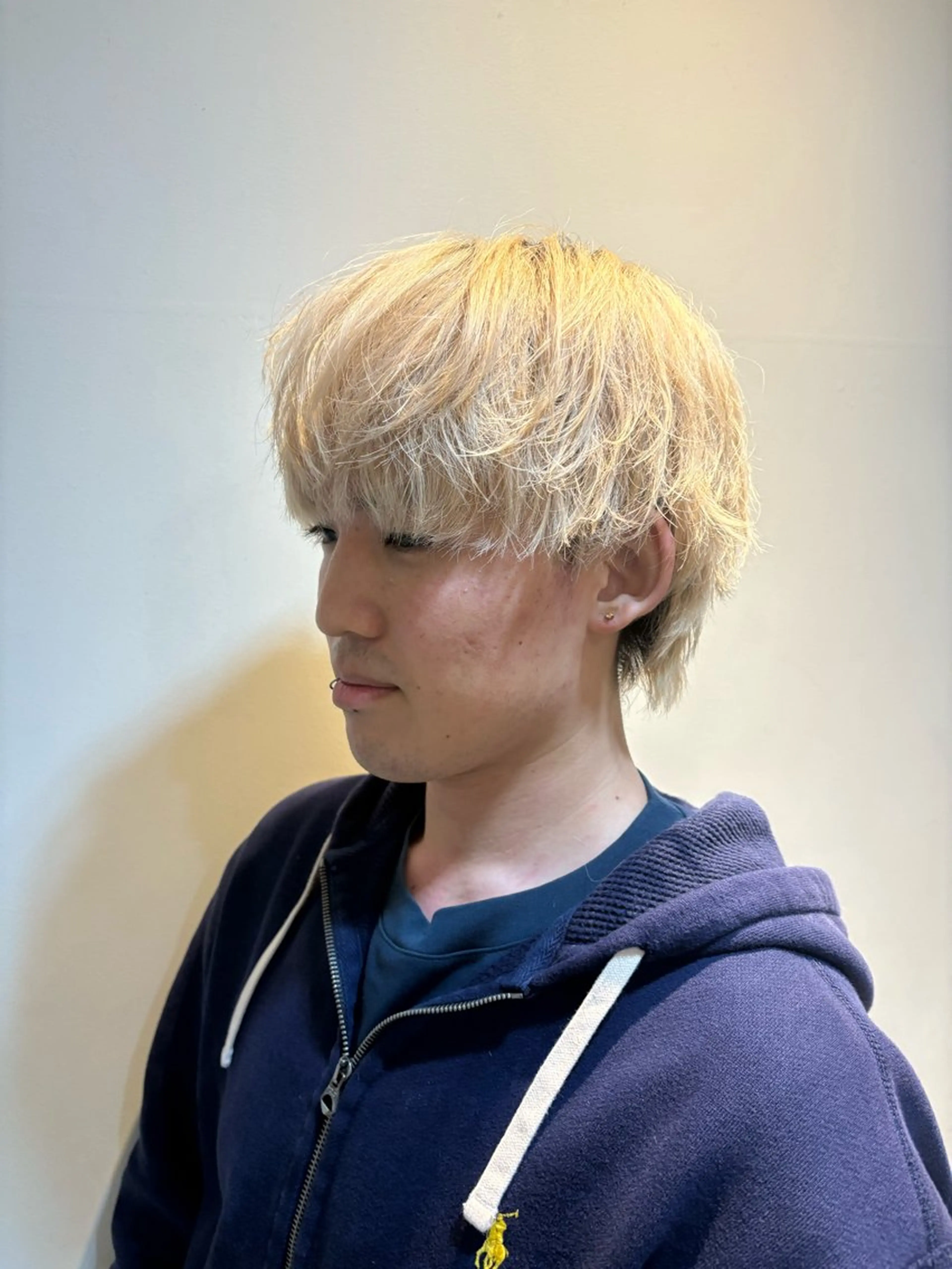 ミディアム メンズ パーマモデル大募集❕ /HAJIMEのヘアスタイル