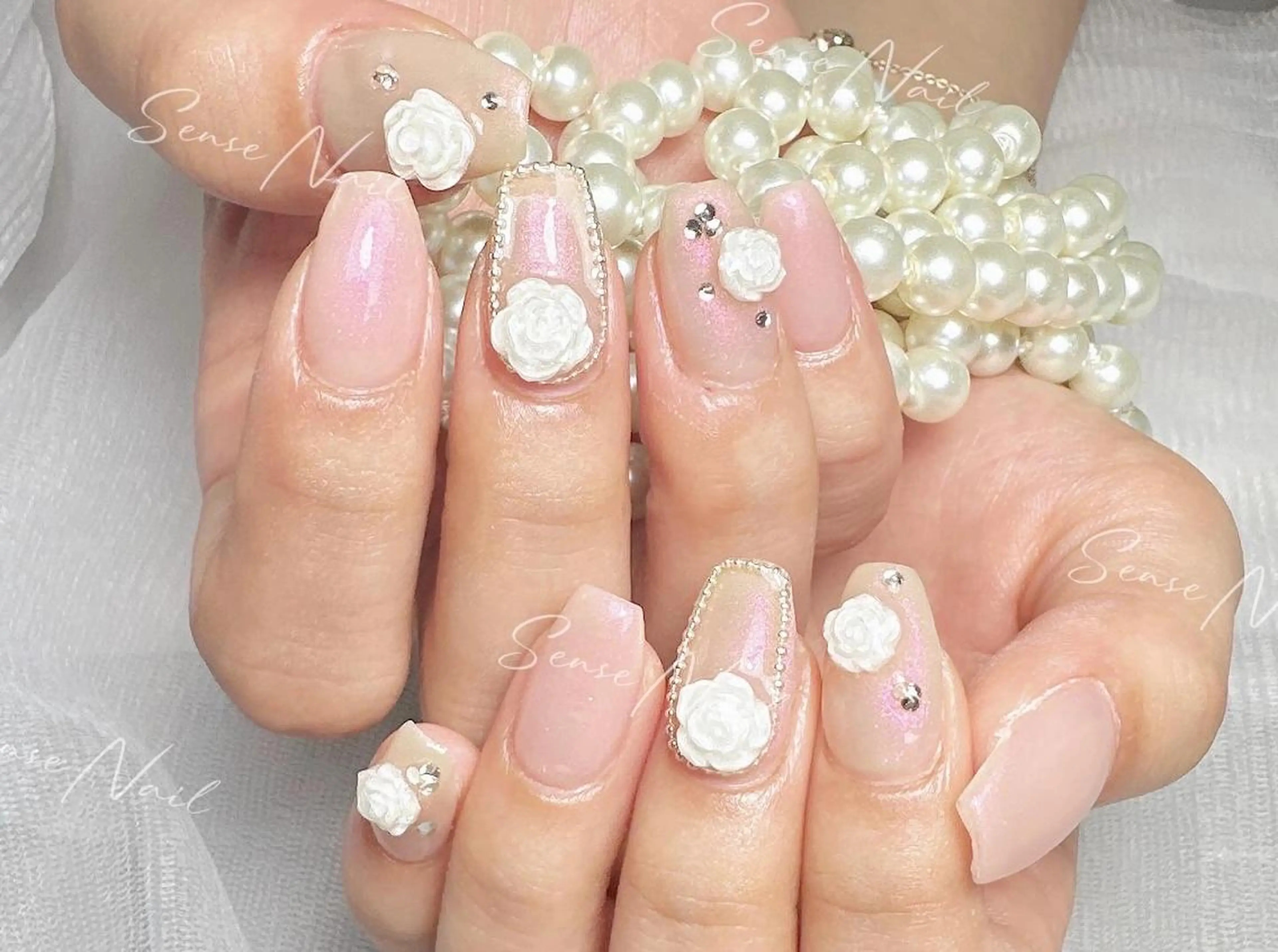 ネイル ハンドネイル ハンドケア 💕中川 結衣💕のネイルデザイン