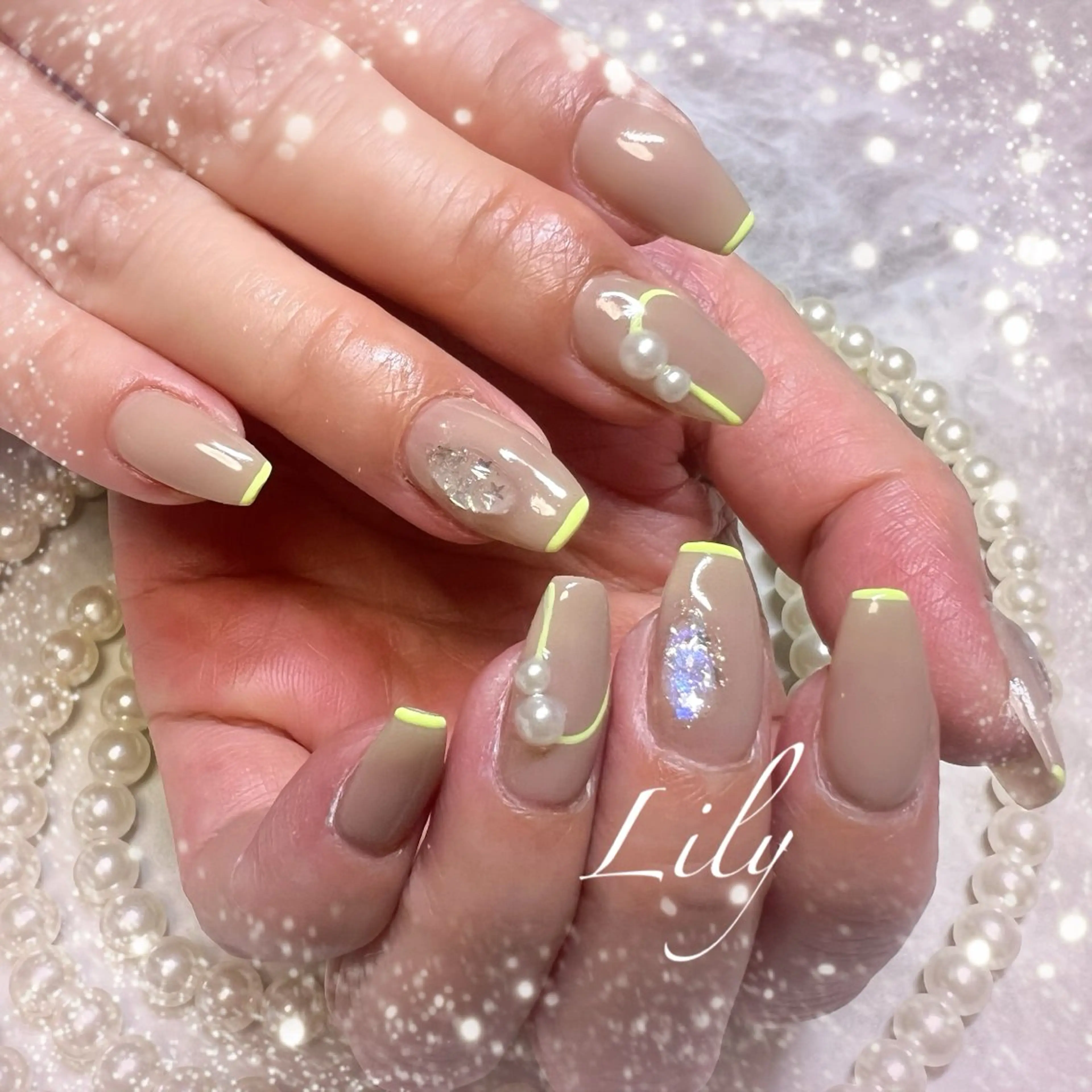 ネイル ハンドネイル Nailsalon Lilyのネイルデザイン