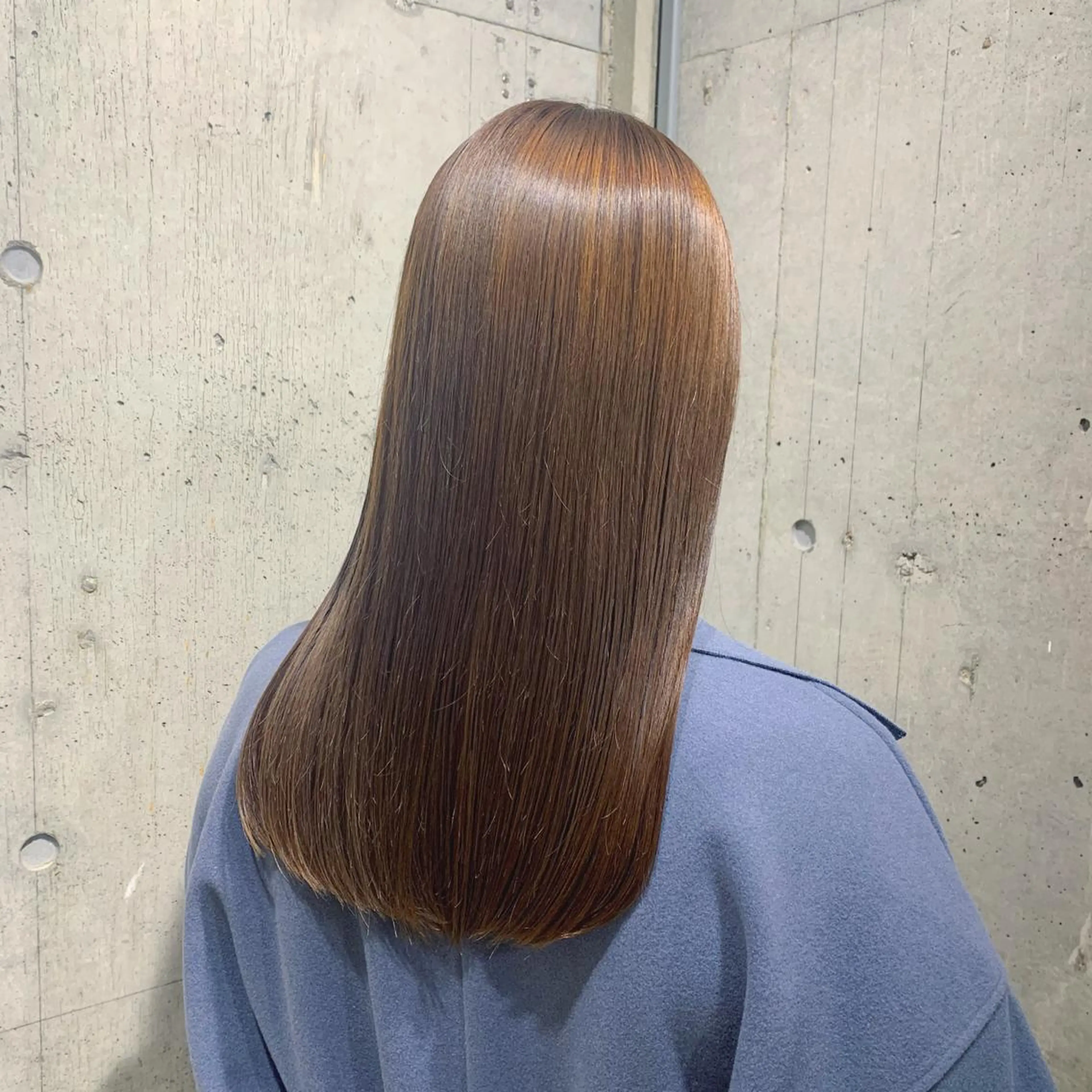 ロング カラー 透明感カラー ヘアカラー トリートメント ヤマグチ リョウのヘアスタイル