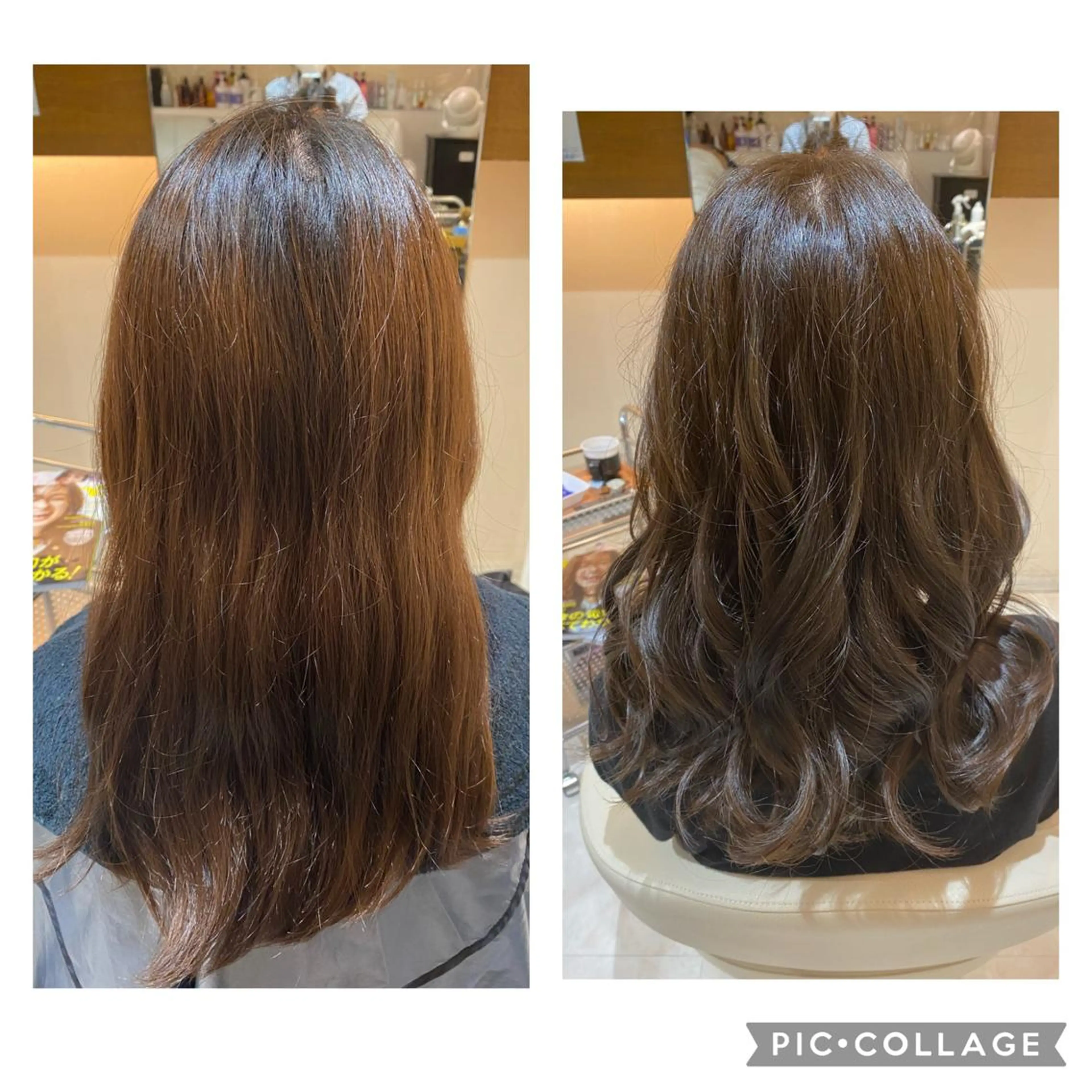 ロング 清水 有紗のヘアスタイル