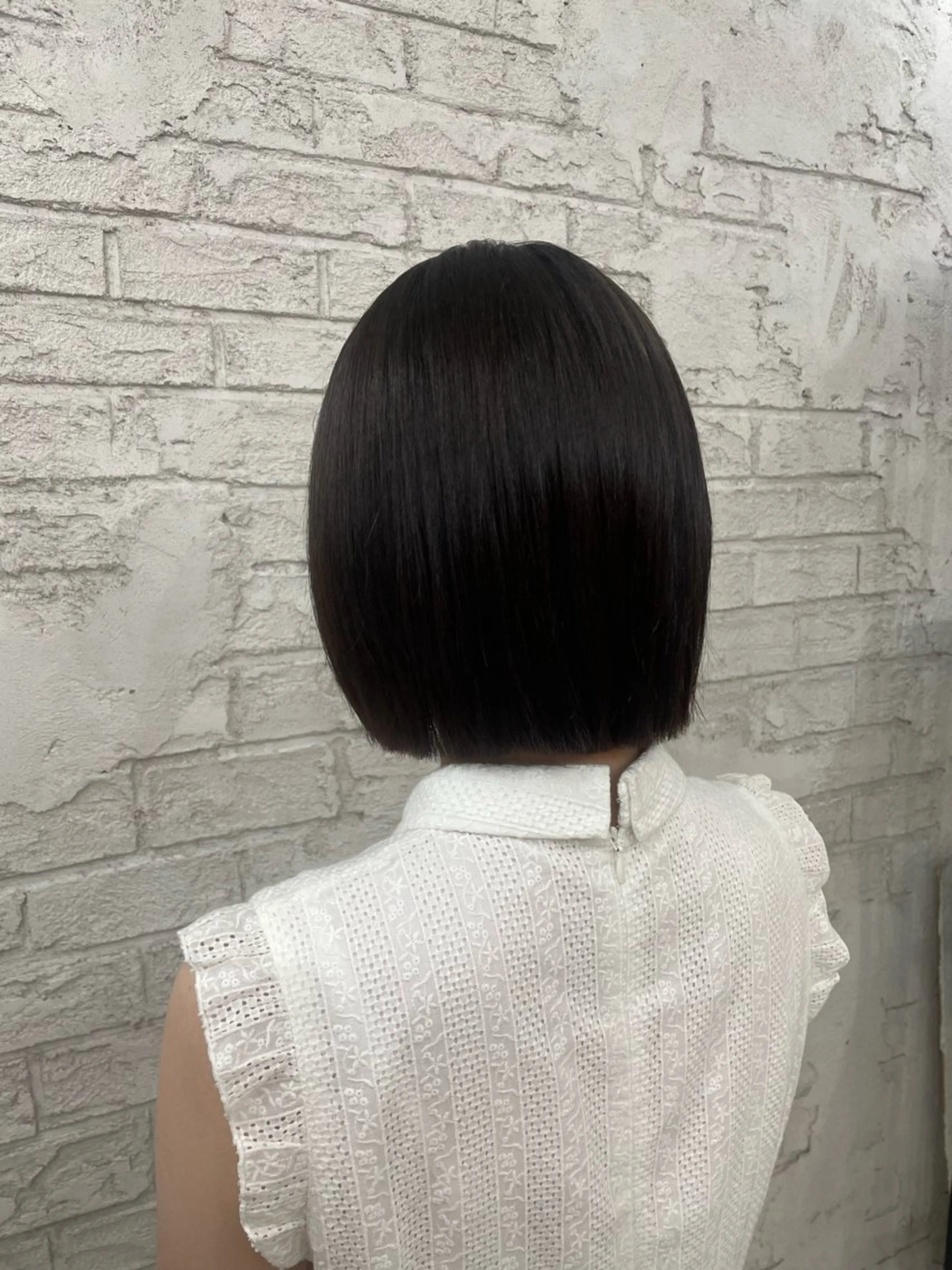 ミディアム ボブカットモデル 募集中りこ💎のヘアスタイル