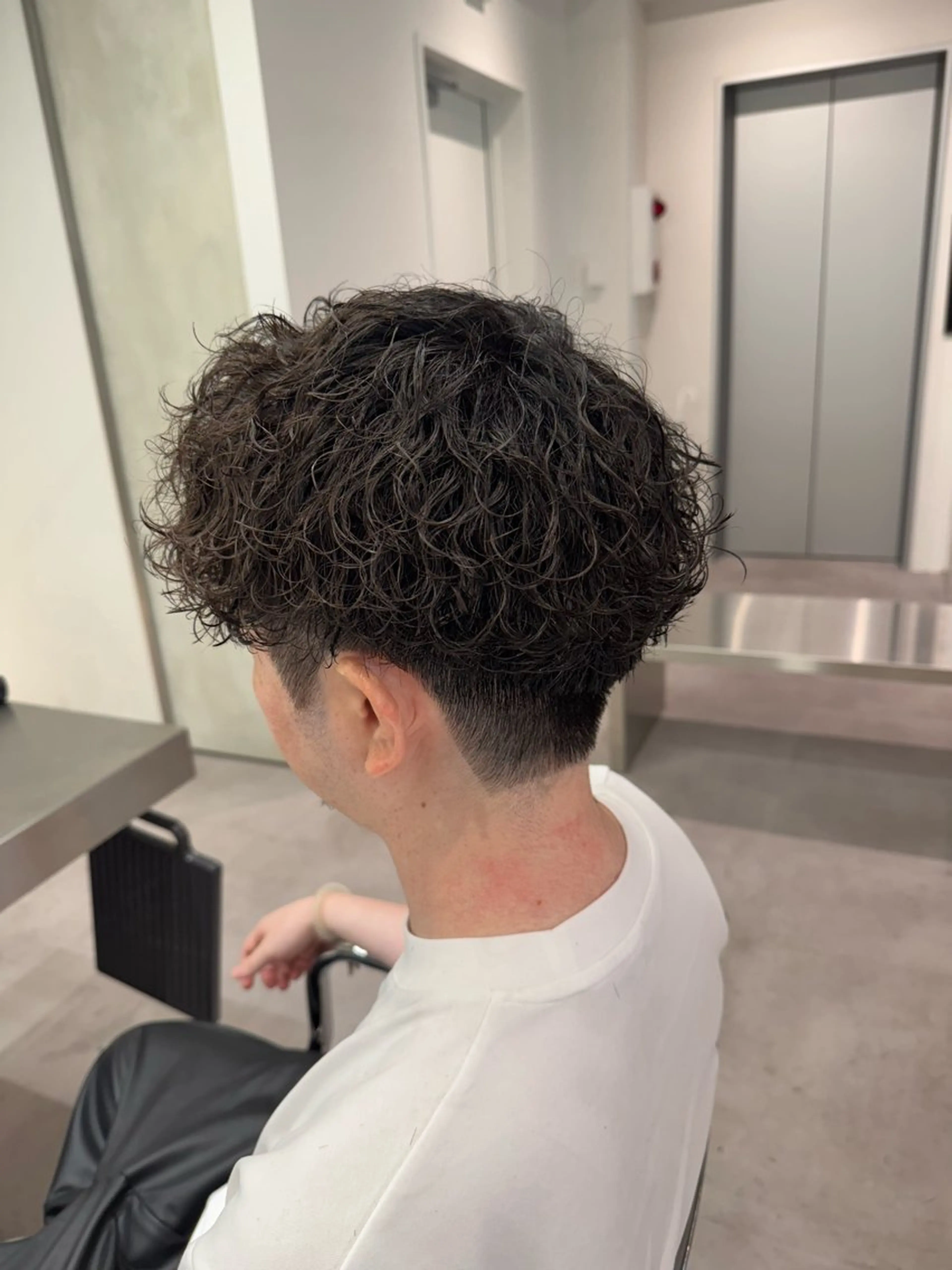 パーマ メンズ メンズパーマ 波巻きパーマ メンズサロンU所属・ブリーチ/パーマ特化 片平和寿のヘアスタイル