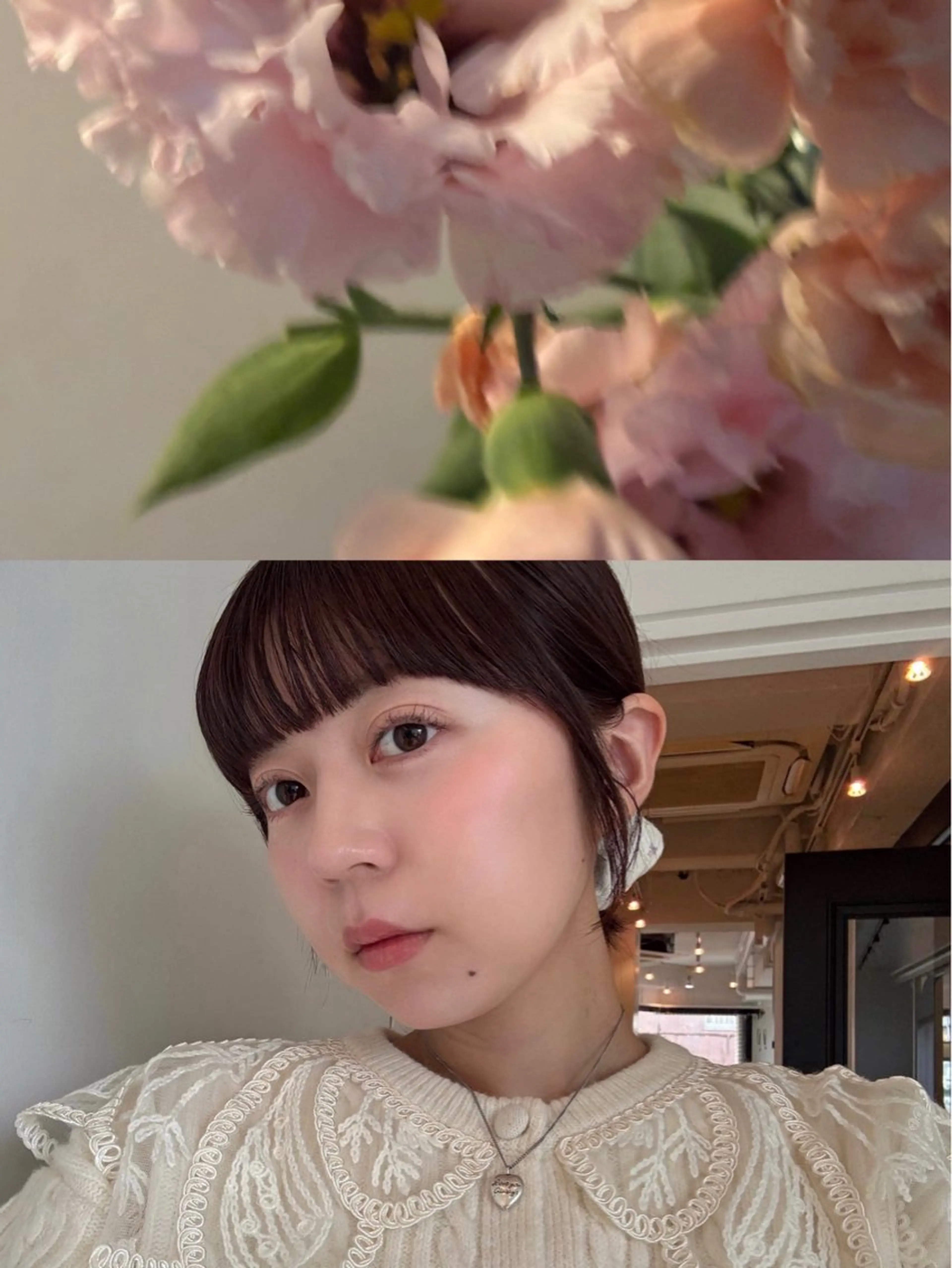 ミディアム カット ヘアカラー riria/ボブ /ブラウンカラー🎀のヘアスタイル