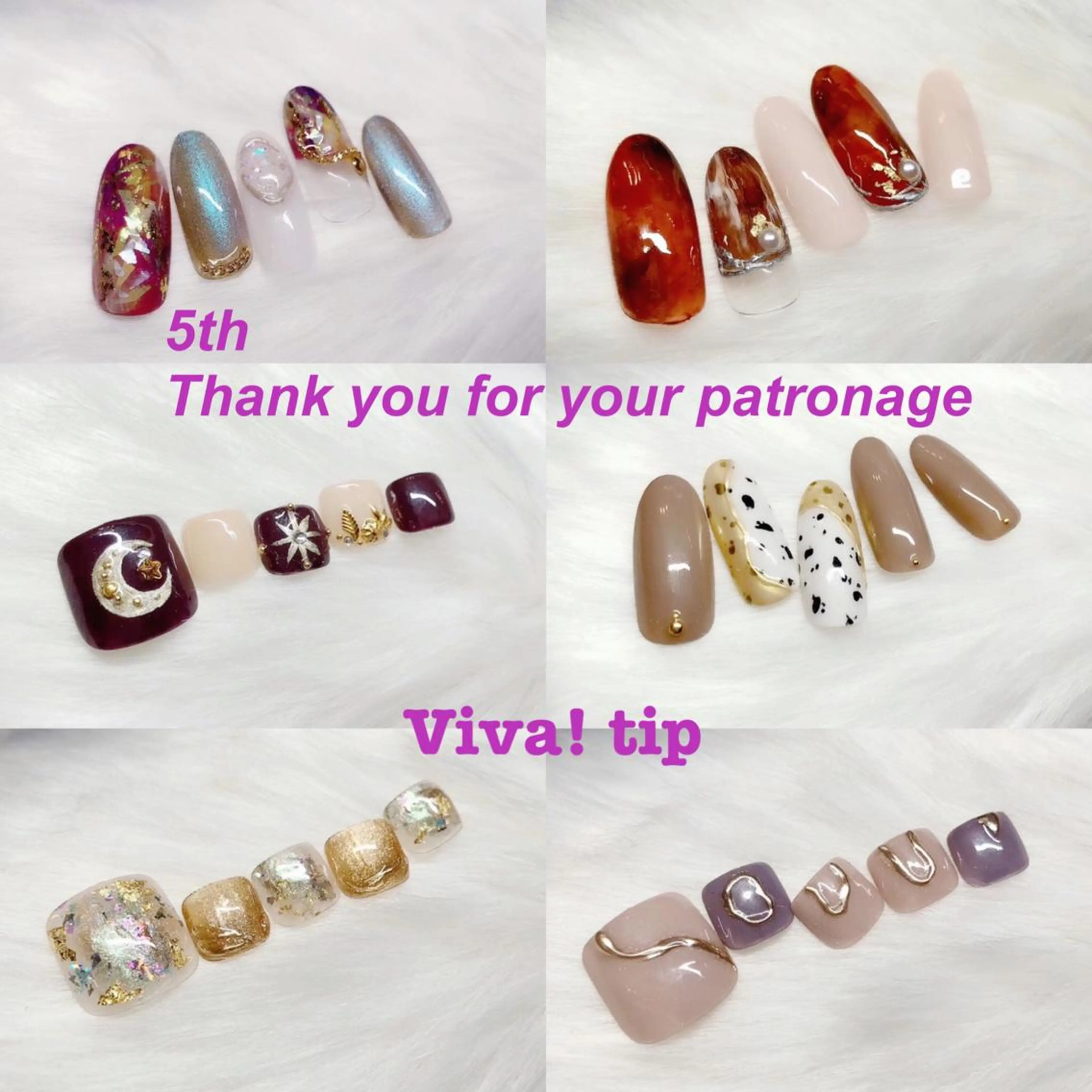 ネイル Viva!tip所属・Viva!tip ビバティップネイルのネイルデザイン