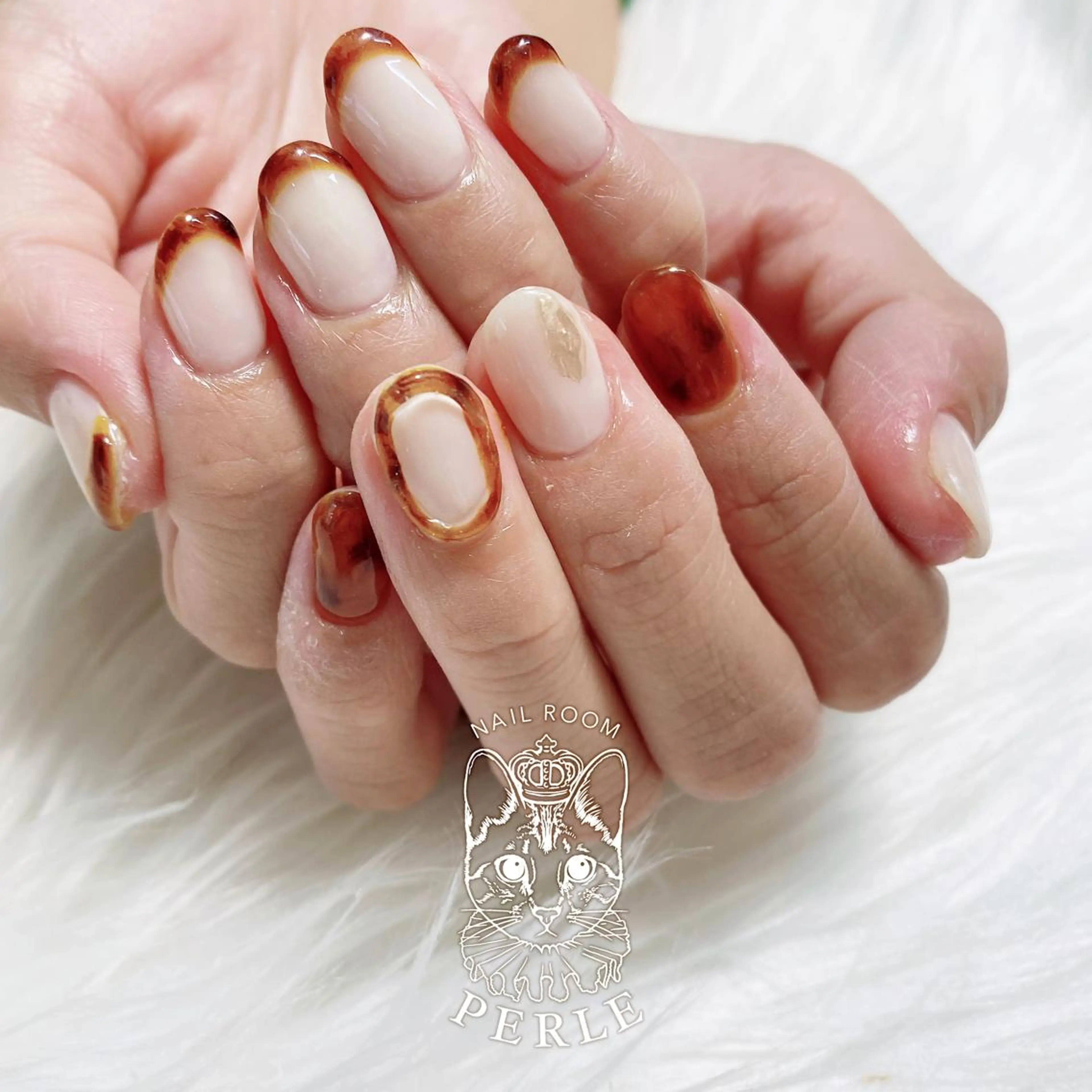 ネイル ハンドネイル nail room Perleのネイルデザイン