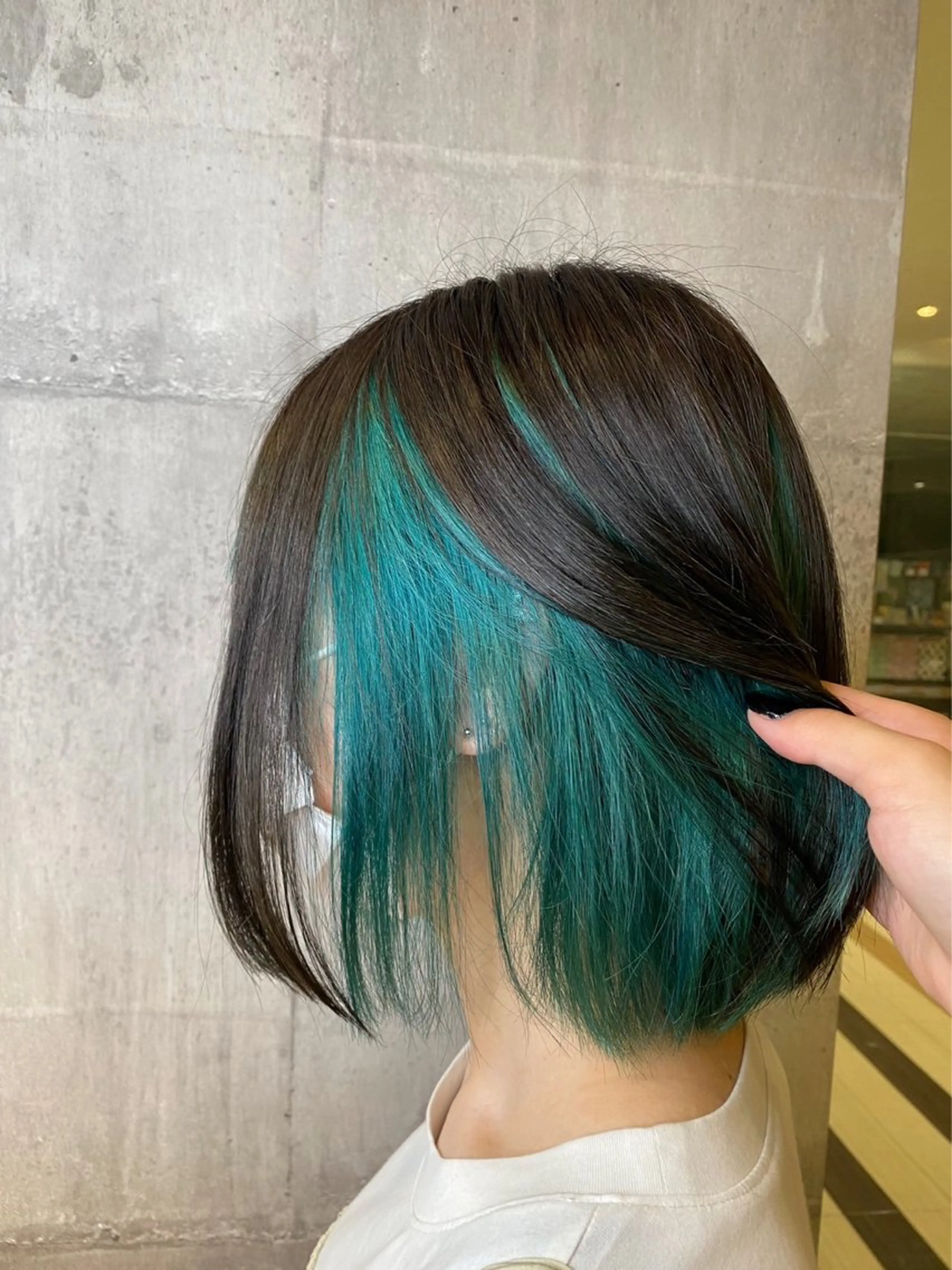 ショート カラー カット ヘアカラー トリートメント 髪質改善/艶髪カラー 関野文也のヘアスタイル