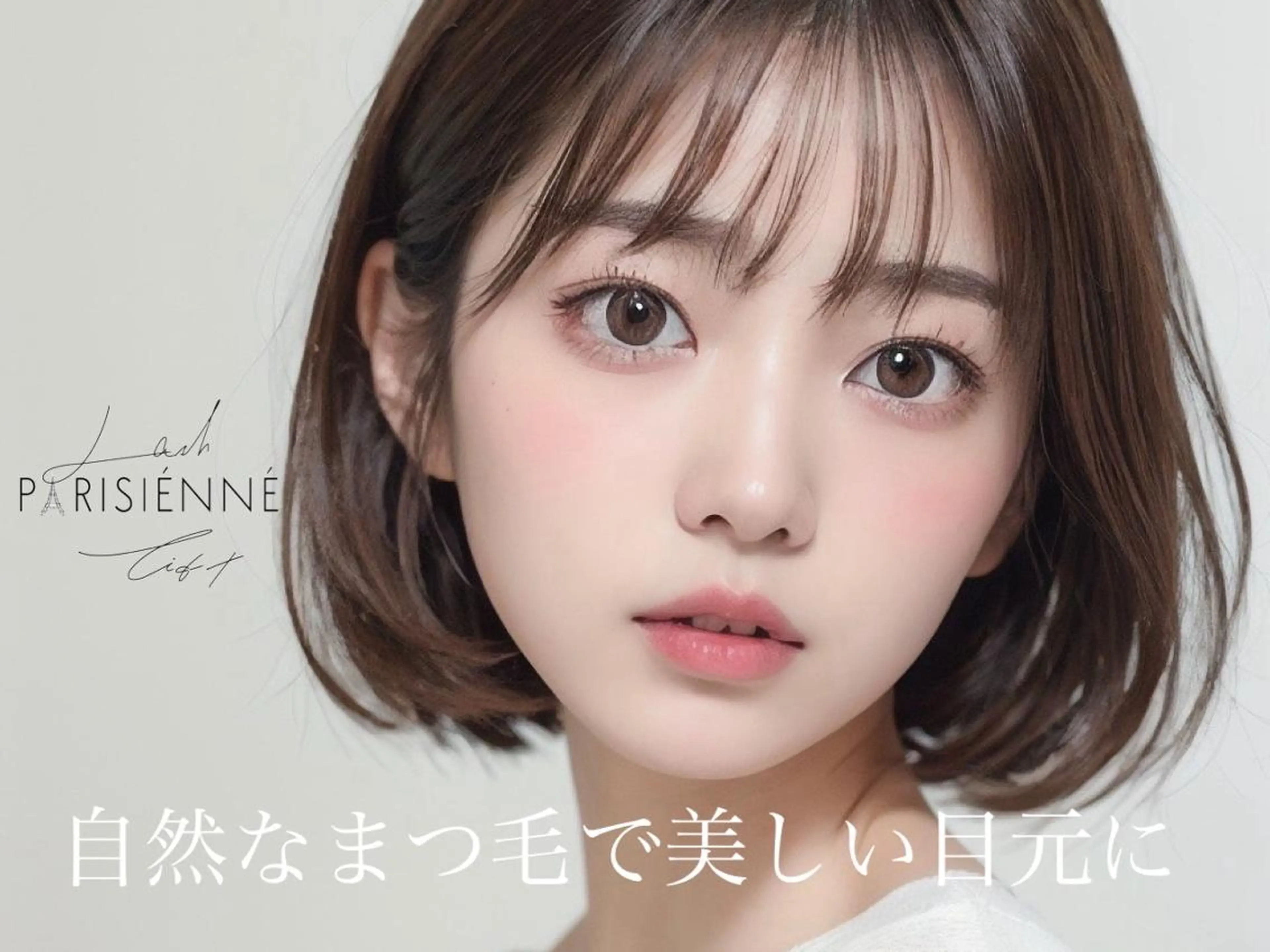 マツエク・マツパ 🍬いお 🍬【束感まつパ】のヘアスタイル