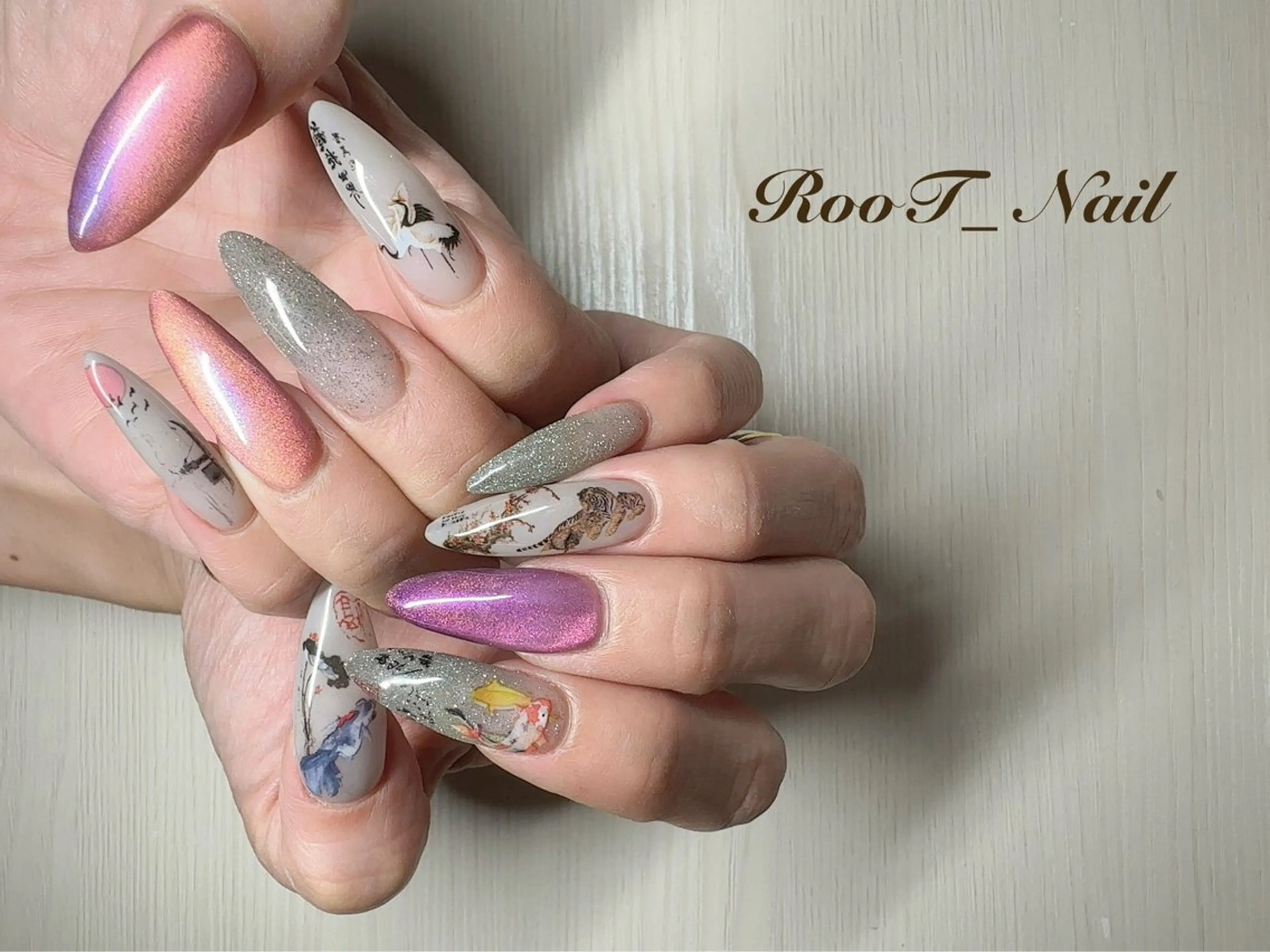 ネイル ハンドネイル RooT Nailのネイルデザイン