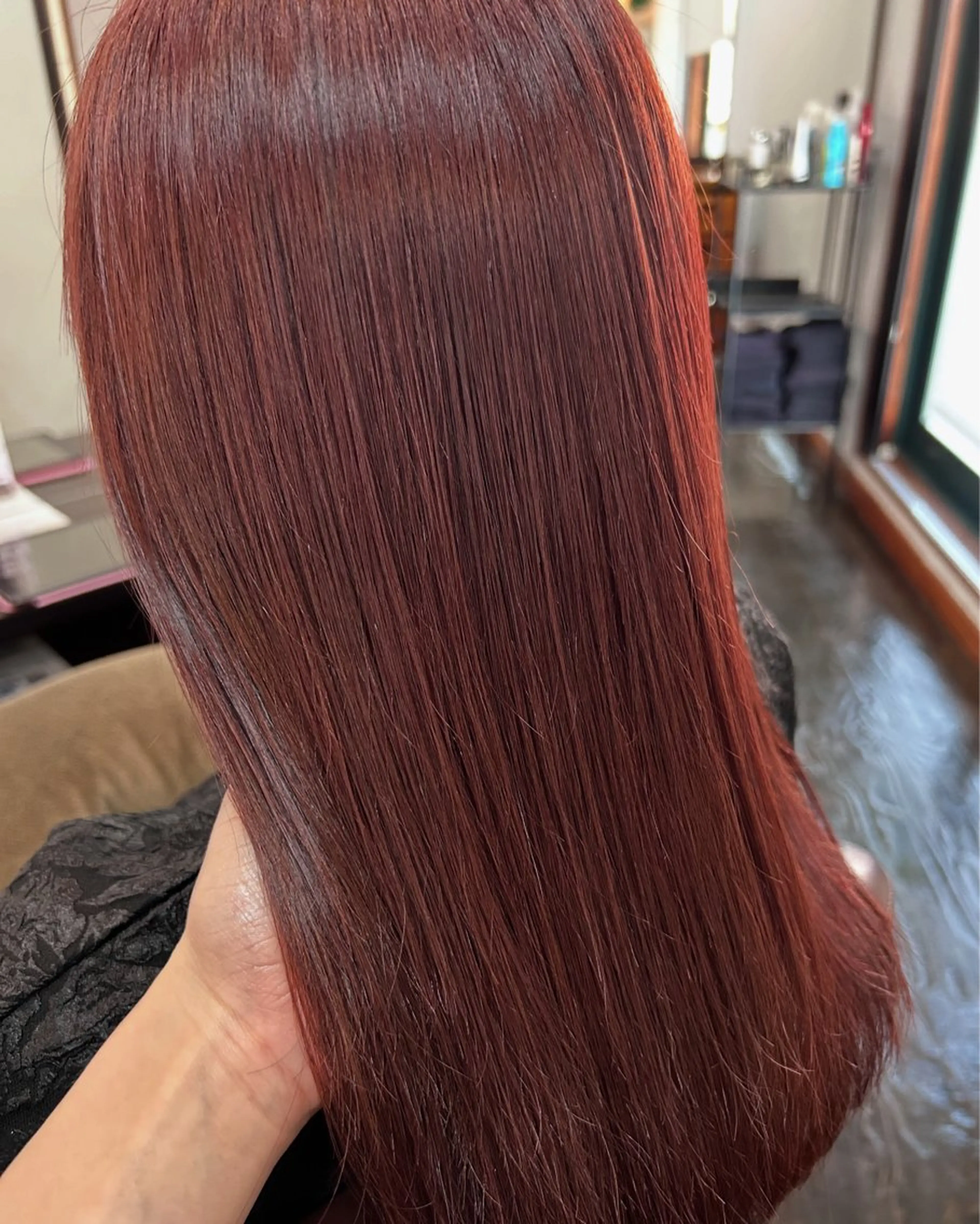 カラー ベージュカラー ピンクカラー ピンクベージュ 坂本 瑞季のヘアスタイル