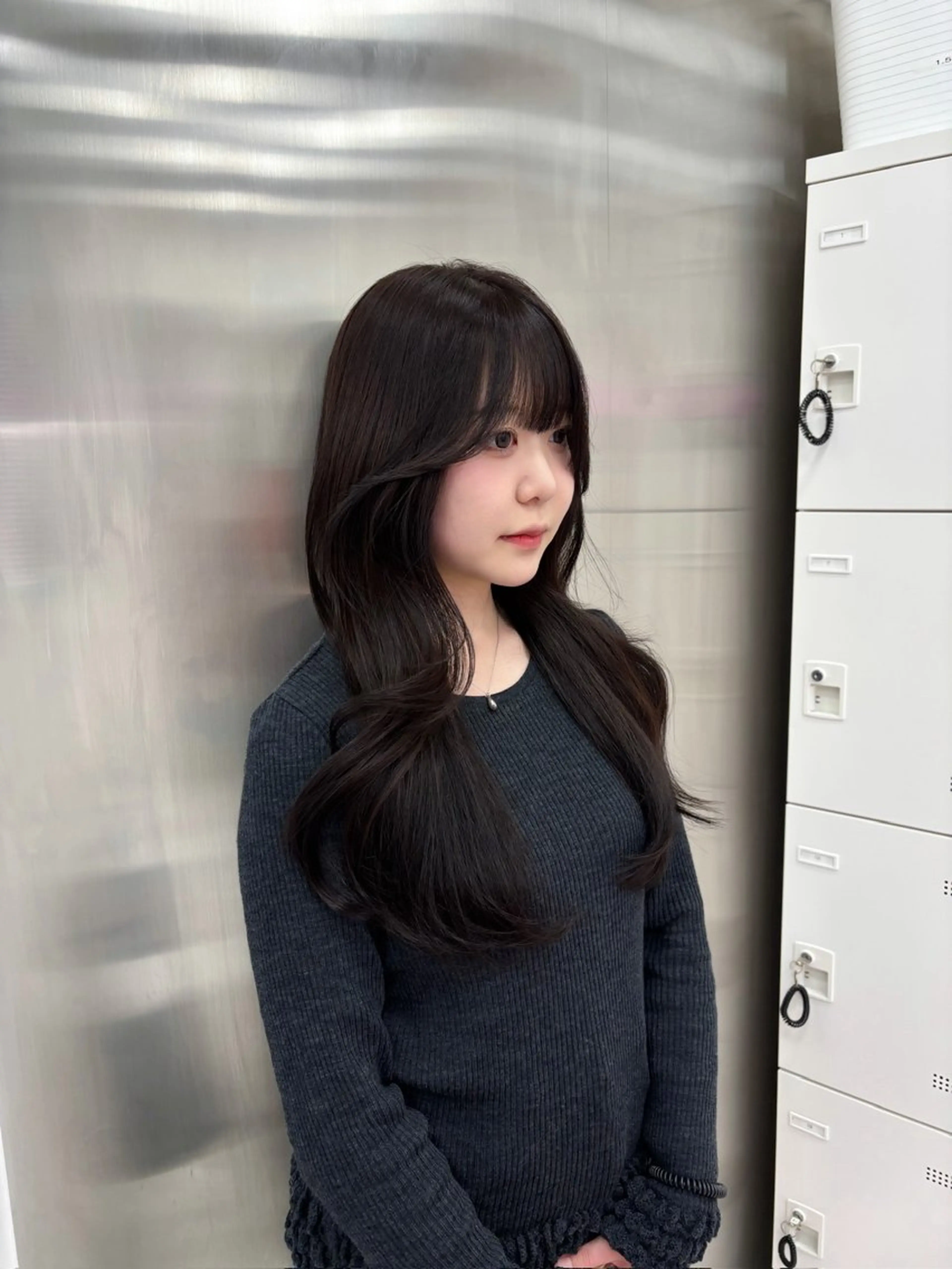 ロング カラー カット ヘアカラー トリートメント ヘッドスパ ヘアセット 表参道ハッシュカット レイヤー/リノンのヘアスタイル