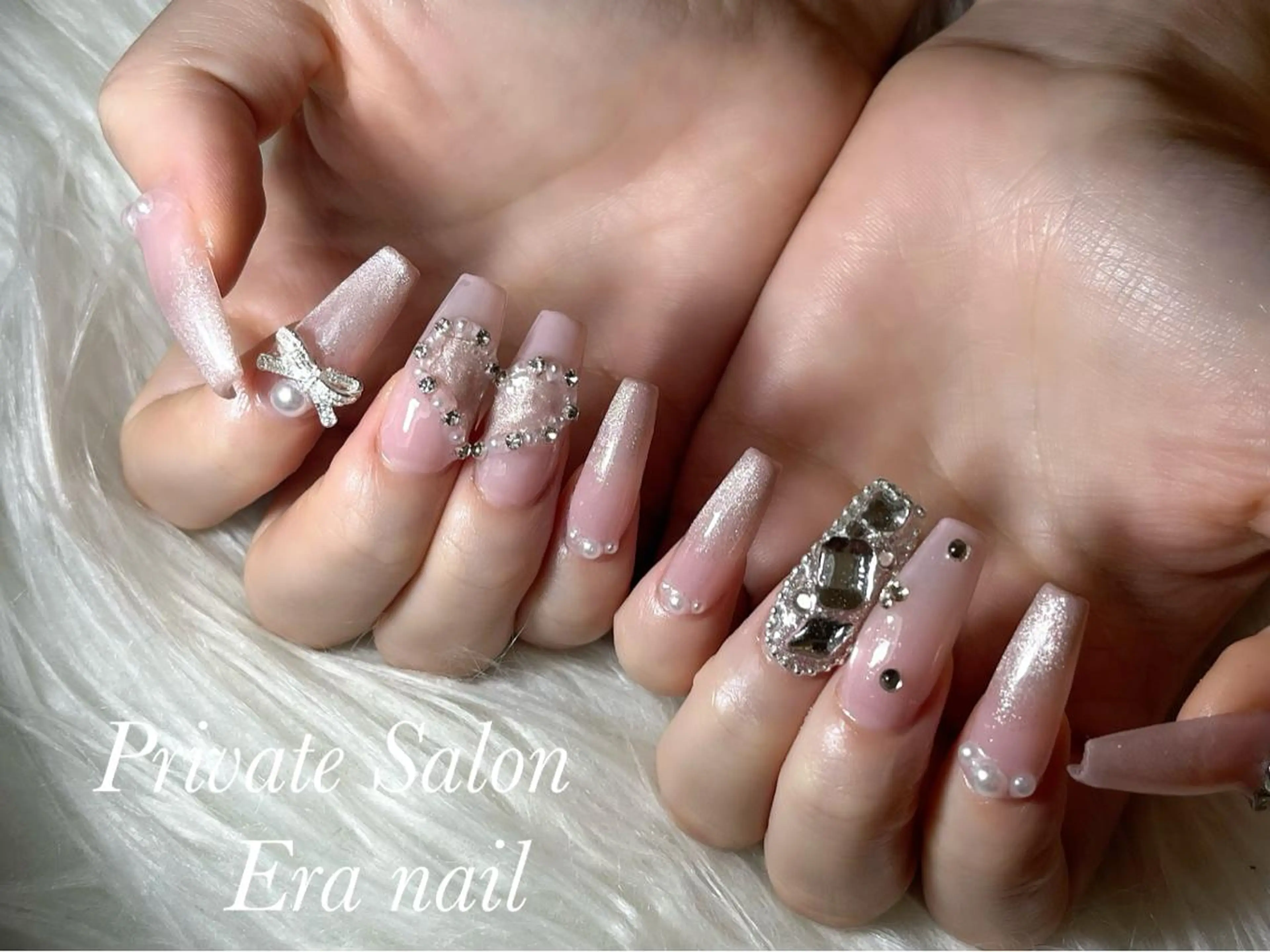 ネイル スカルプネイル ハンドネイル Era nailのネイルデザイン