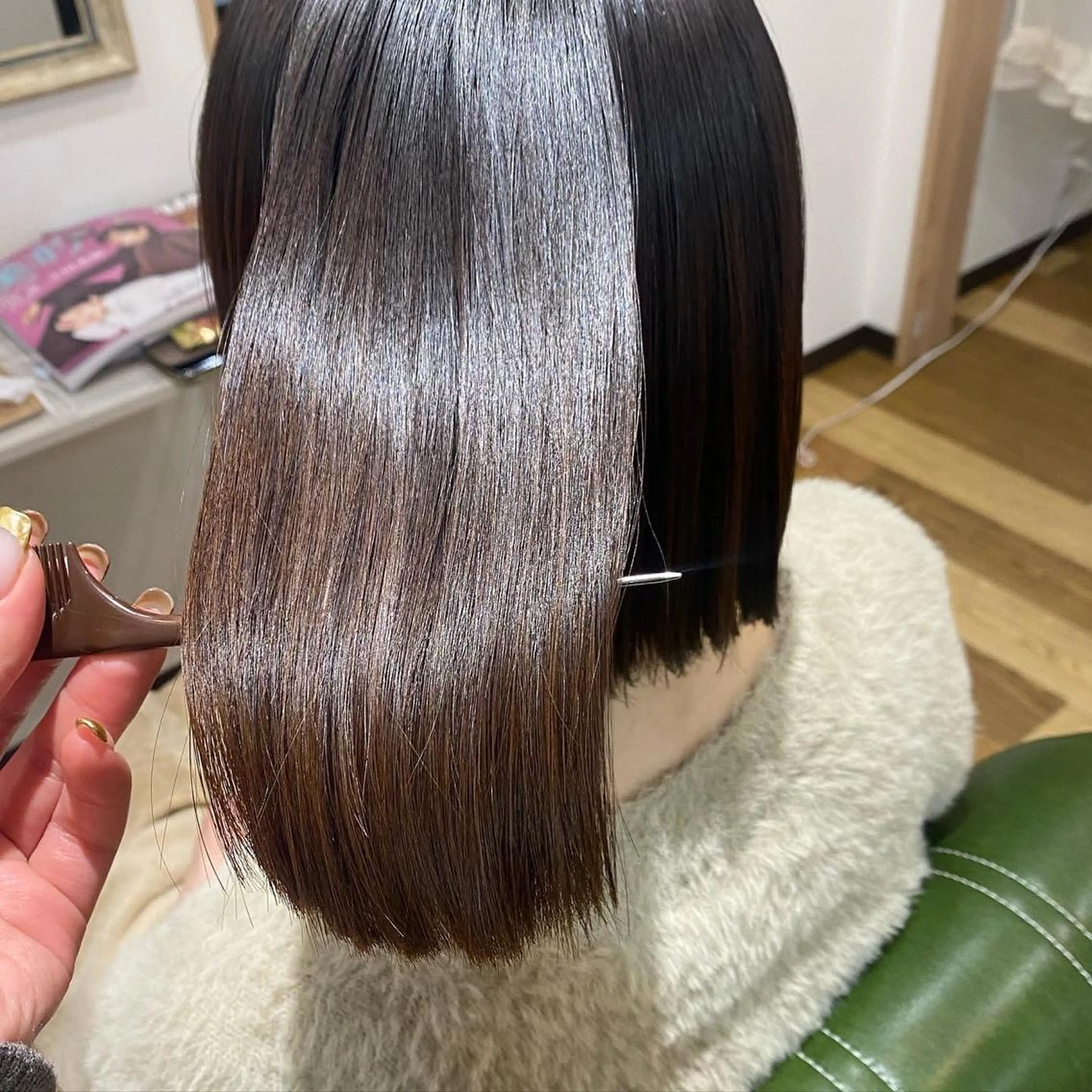髪質改善🪞カット＋酸熱ケラチントリートメント✨✳︎の写真