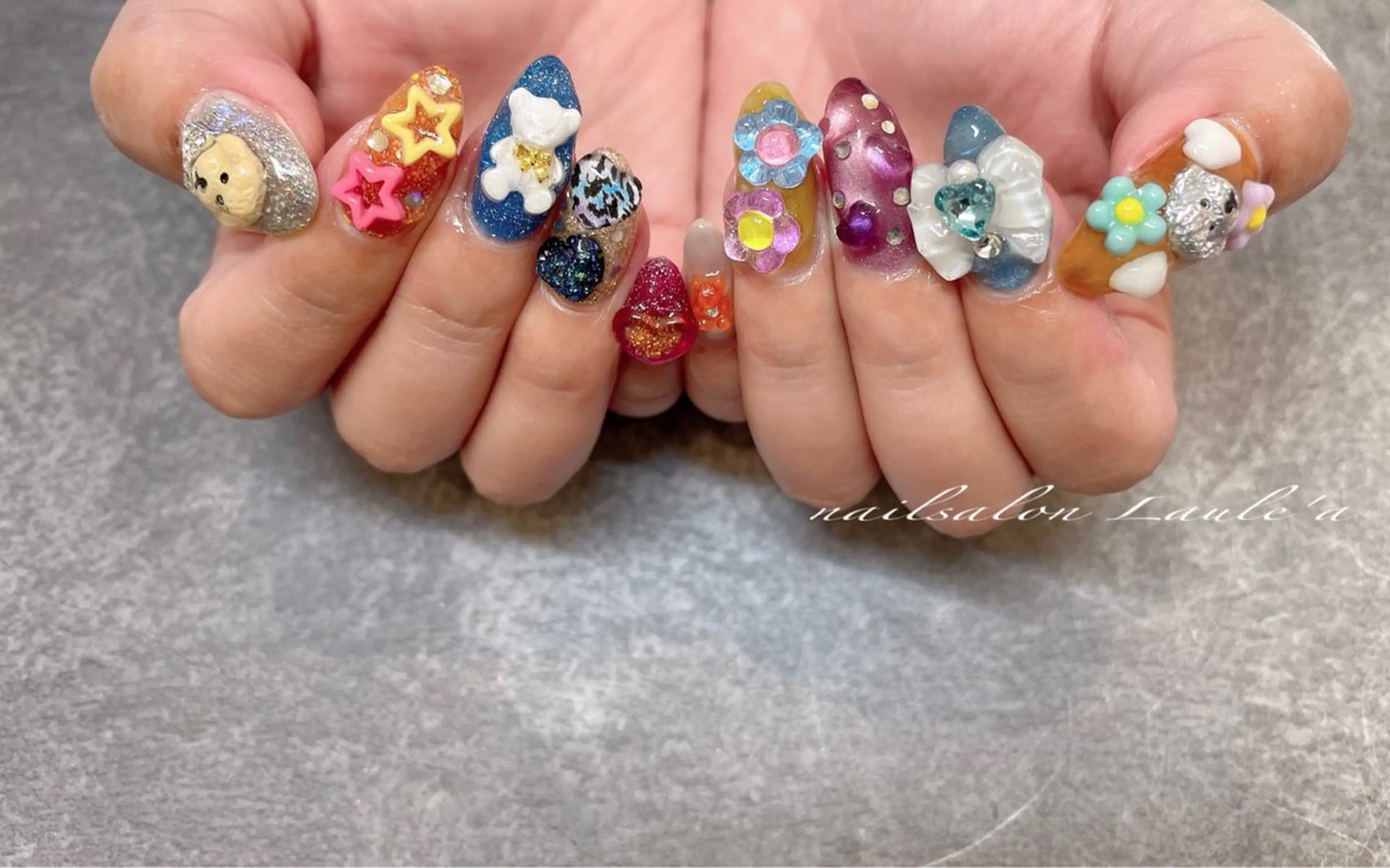 ネイル ハンドネイル nailsalon Laule'aのネイルデザイン
