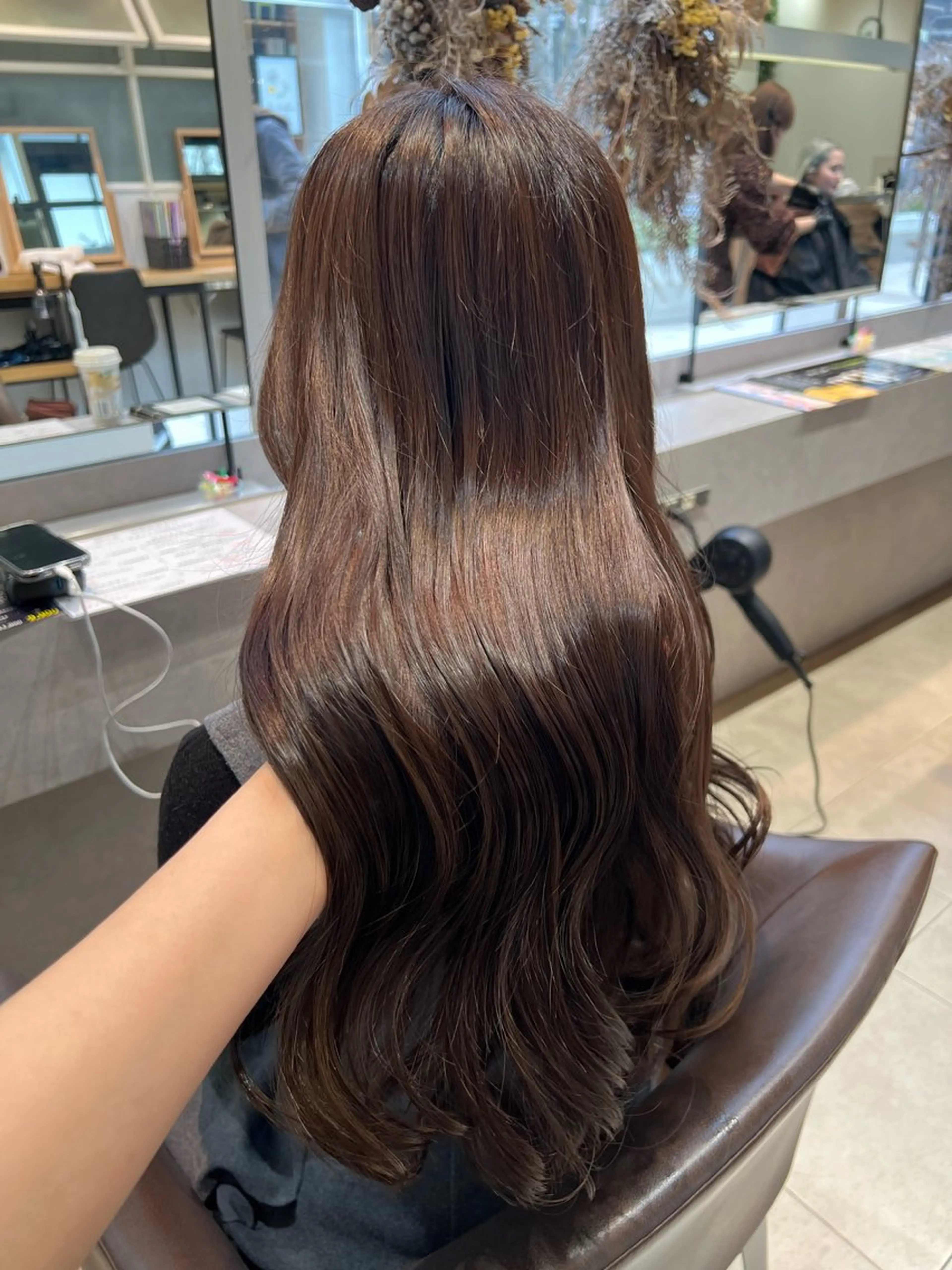 ロング カラー カット ヘアカラー 🫧Ai/ ロロネー森ノ宮💖のヘアスタイル