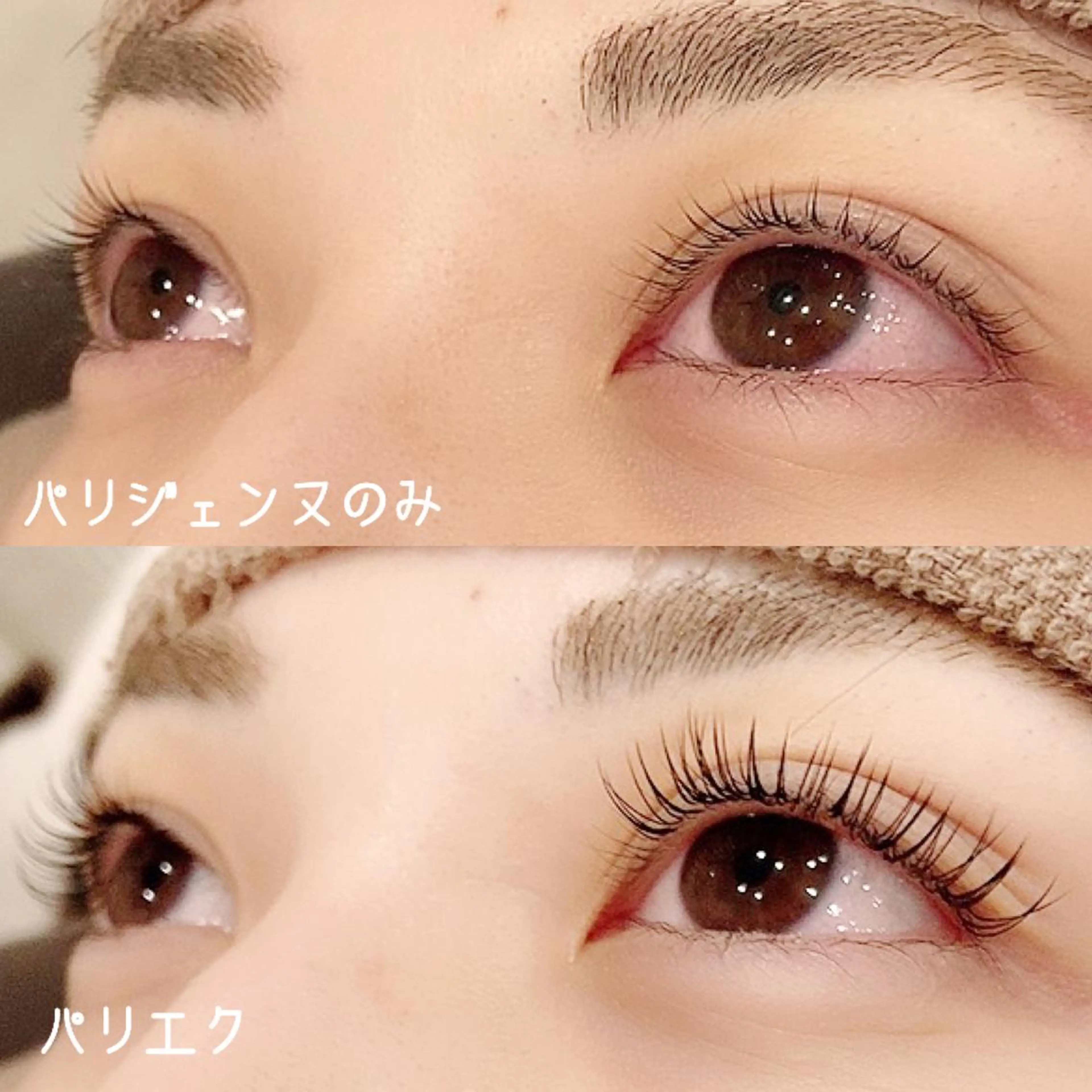マツエク・マツパ フラットラッシュ パリジェンヌラッシュリフト yur【ユル】 梅田店のマツエク・マツパデザイン