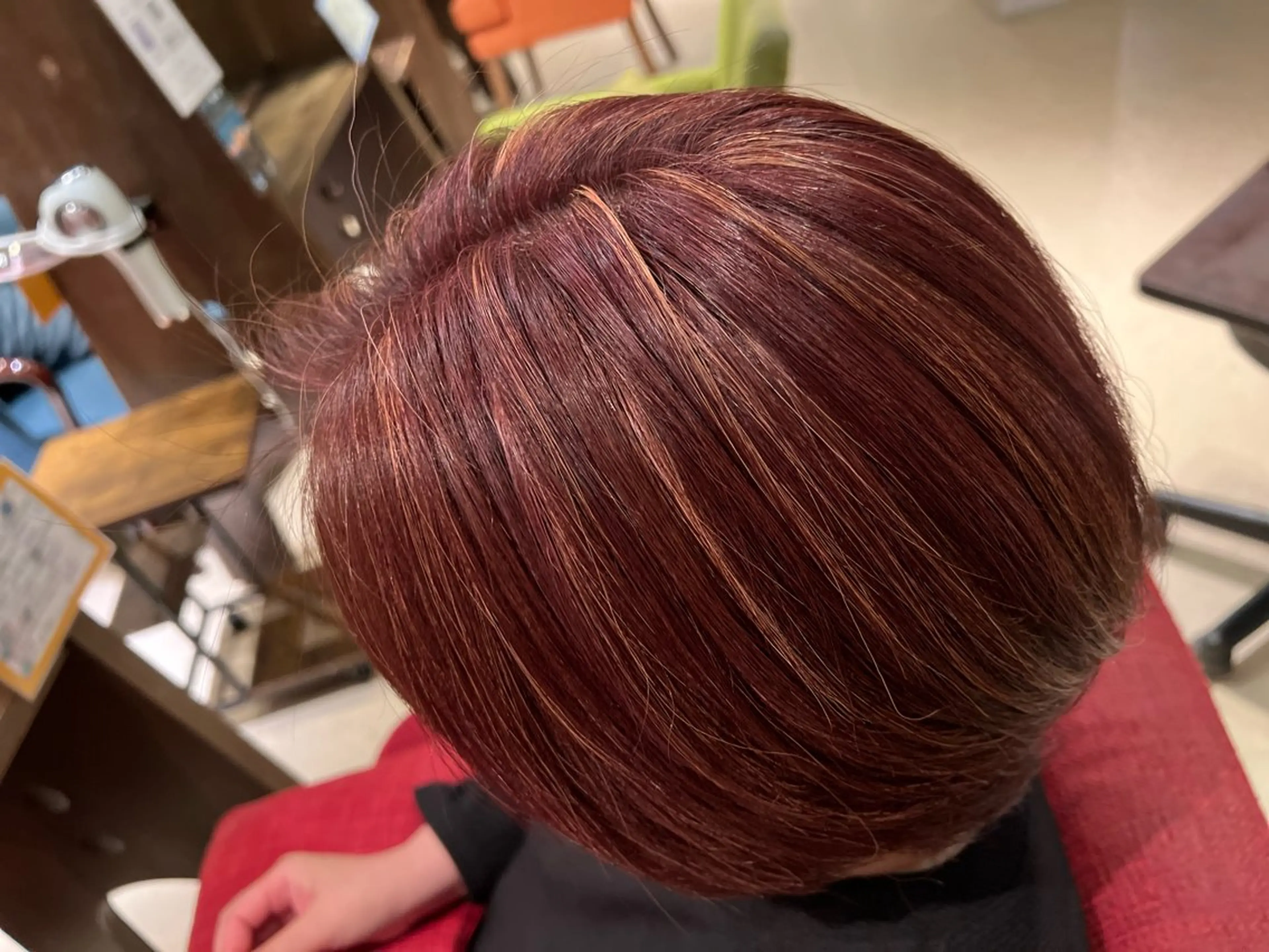 ショート ハイライト biss所属・真 帆のヘアスタイル