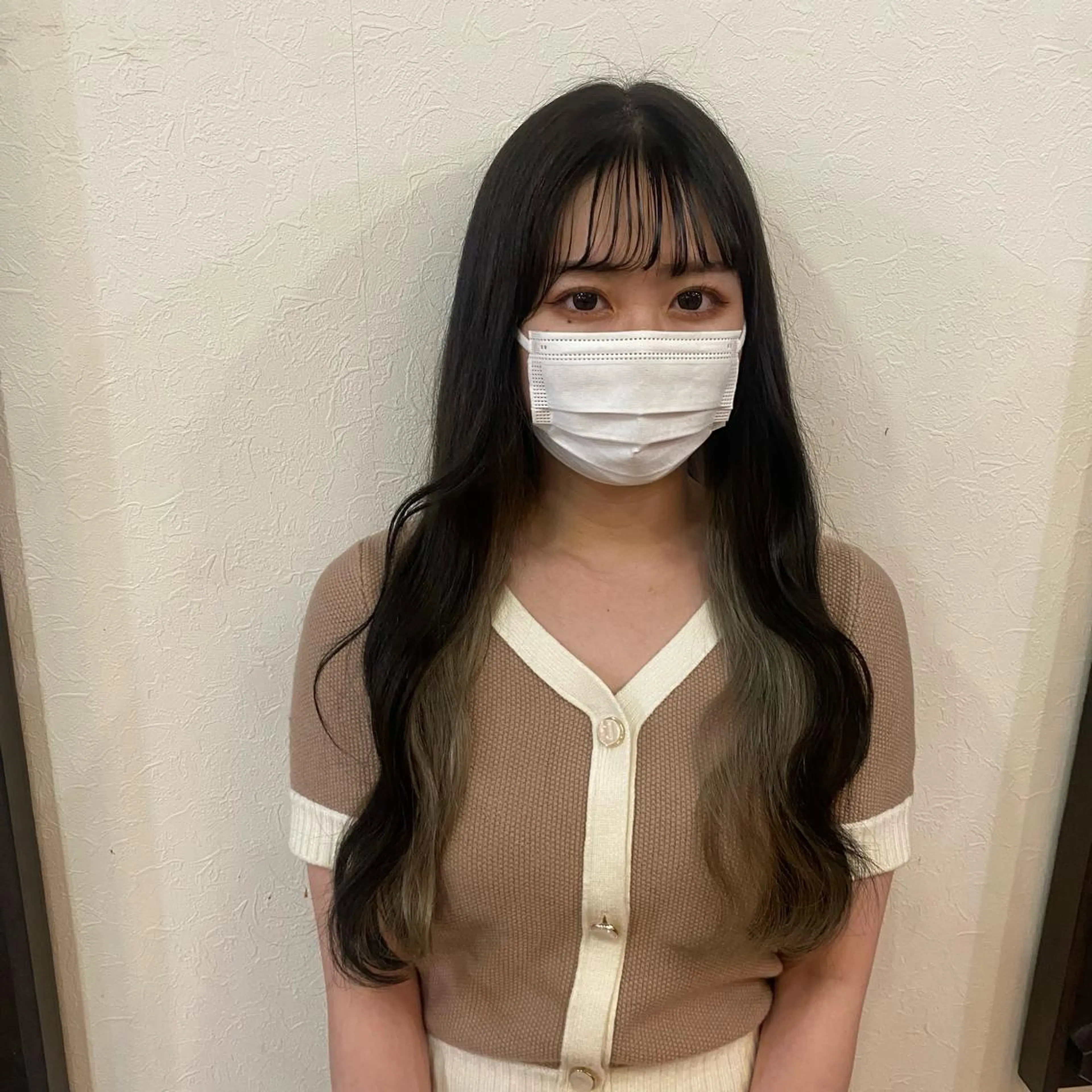 カラー RINA🦋 【韓国風/艶髪】のヘアスタイル