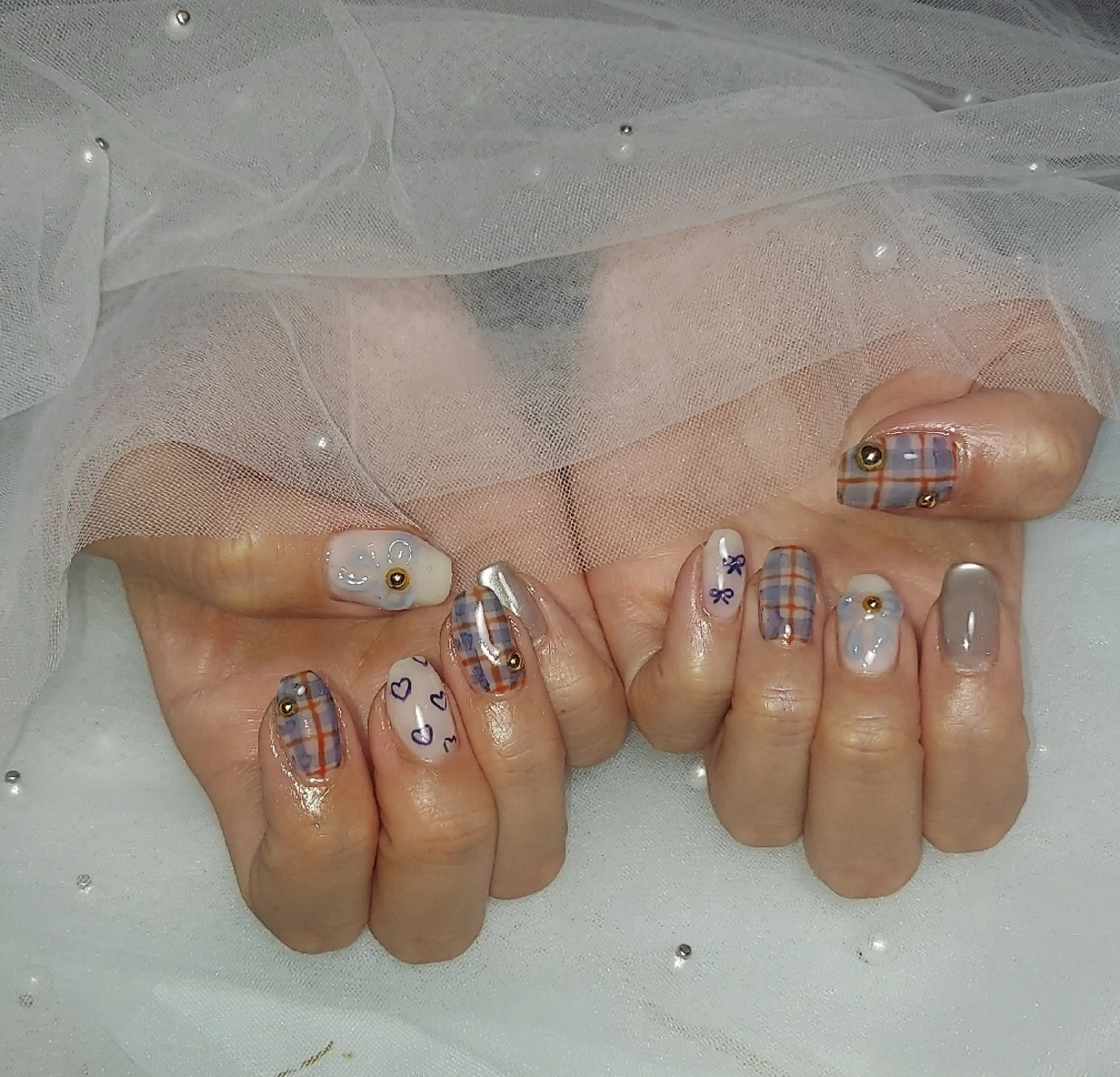 ネイル ハンドネイル とりごえ さおりのネイルデザイン