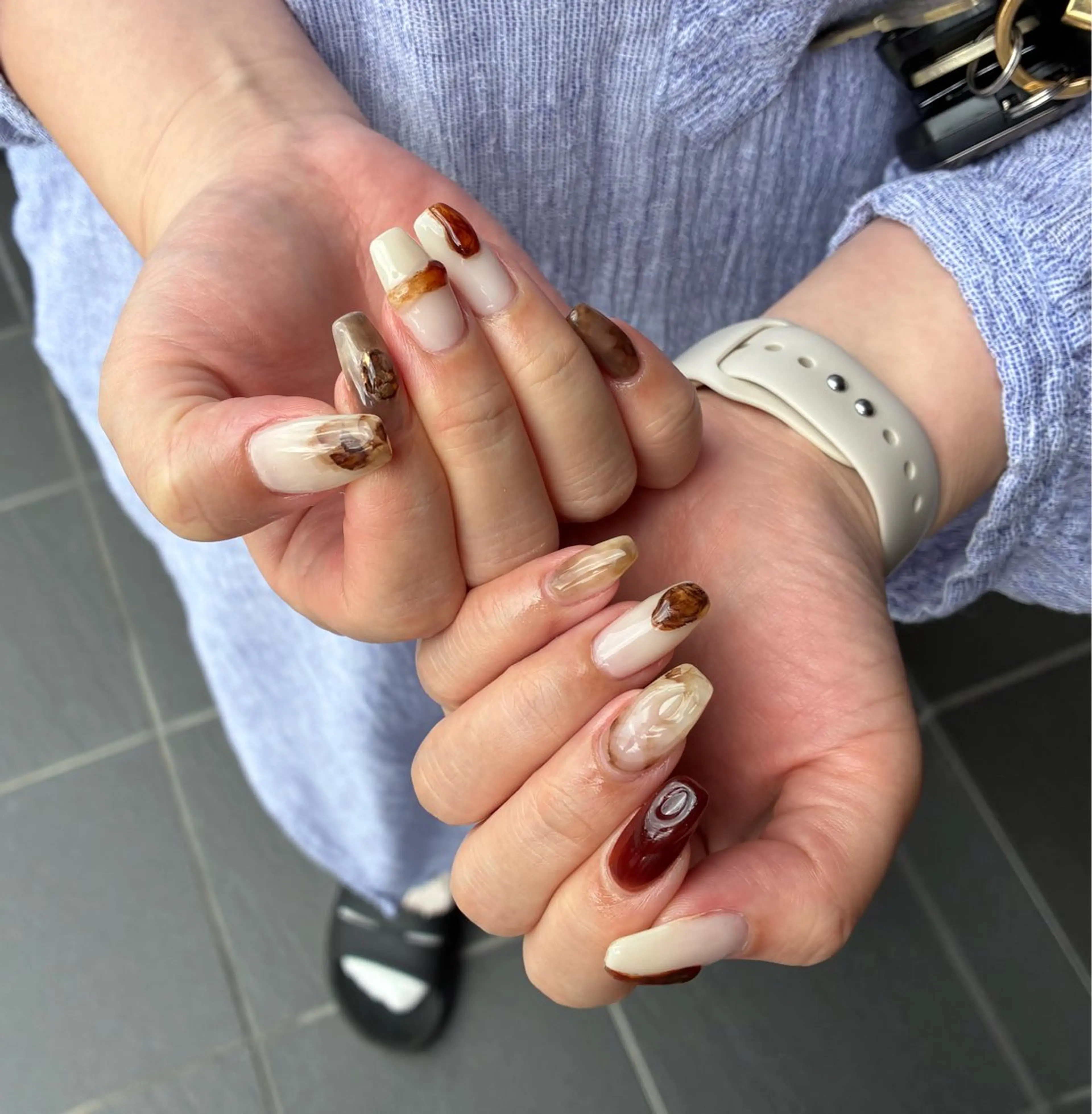 ネイル ハンドネイル ハンドケア nail salon Ｍのネイルデザイン