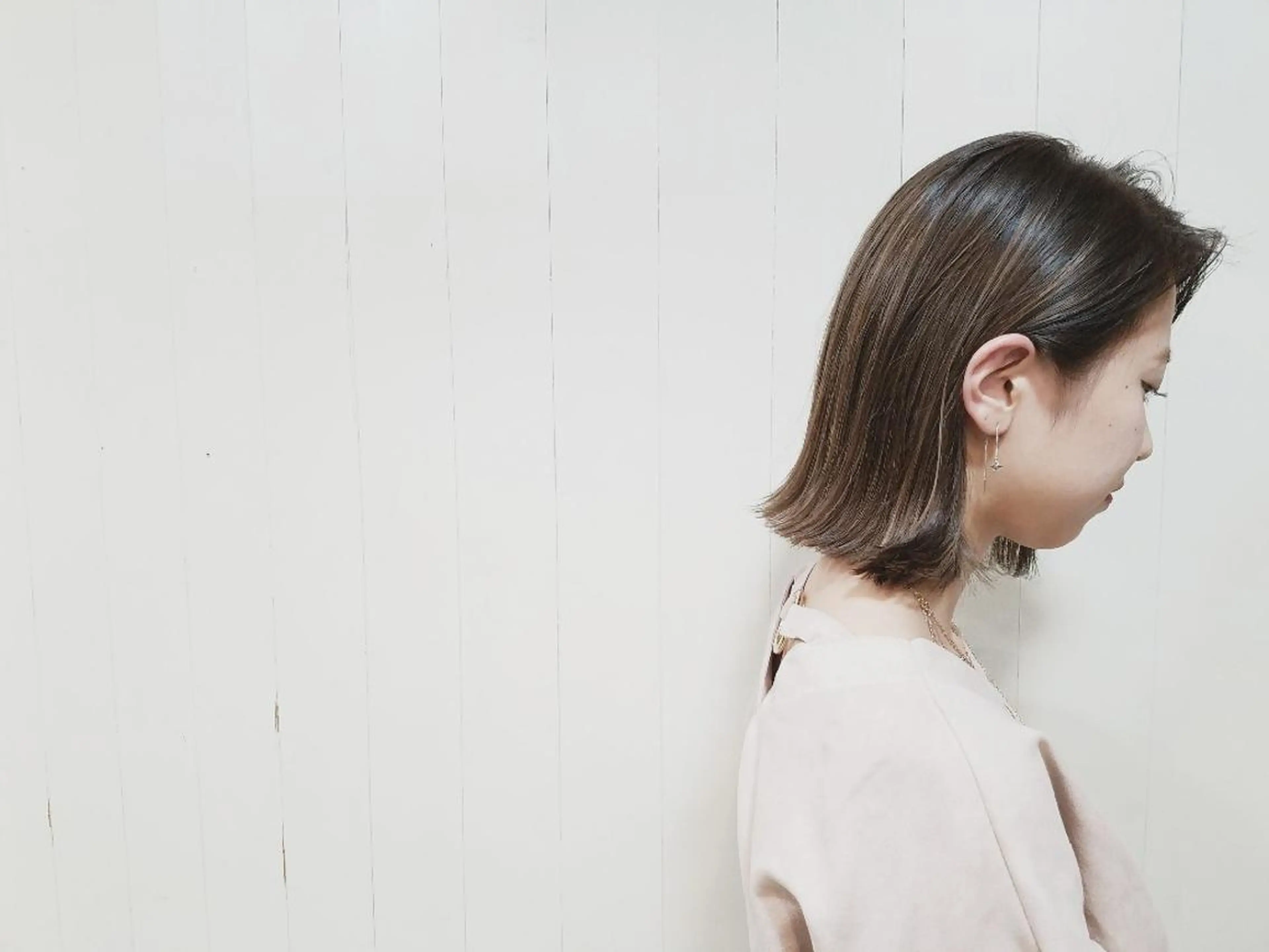 ショート カラー ハイライトカラー ボブ ハイライト ウルフ、ボブ美容師 今井のヘアスタイル