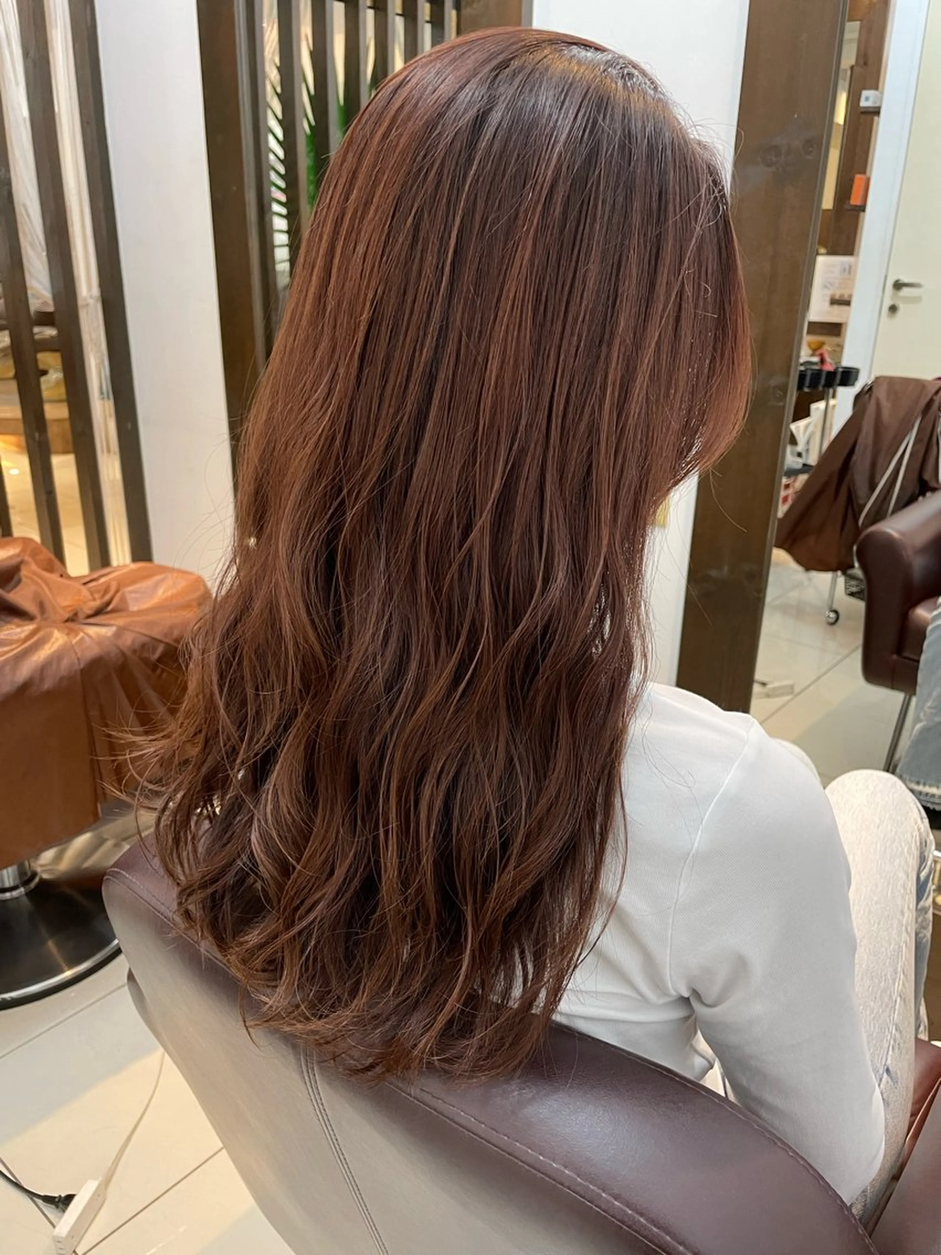 カラー ブリーチ ブリーチなしカラー ピンクカラー ヘアカラー 🦋ショートカット モデル古橋紀輔🦋‪のヘアスタイル