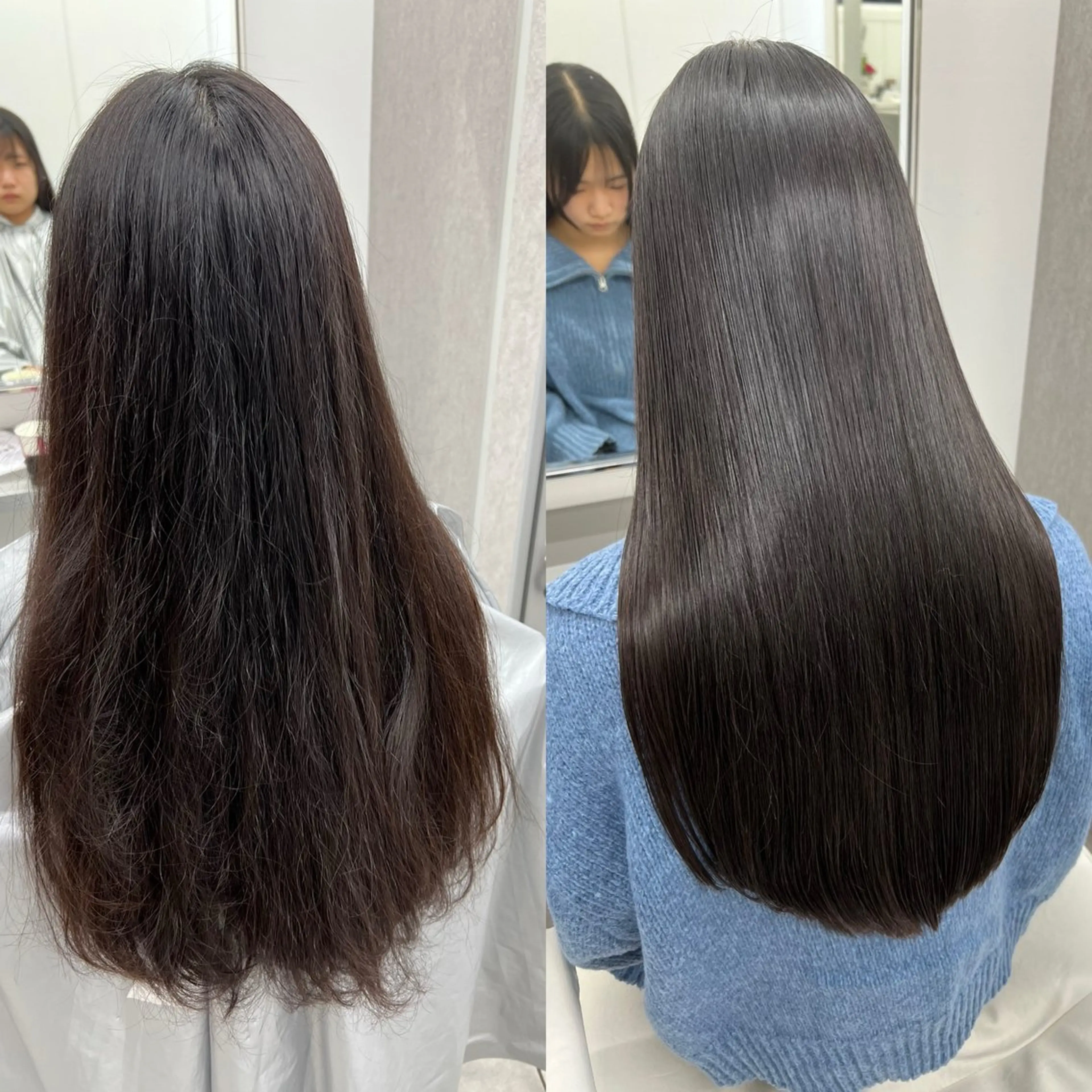 💎美髪コース💎縮毛矯正+小顔カット💖の写真