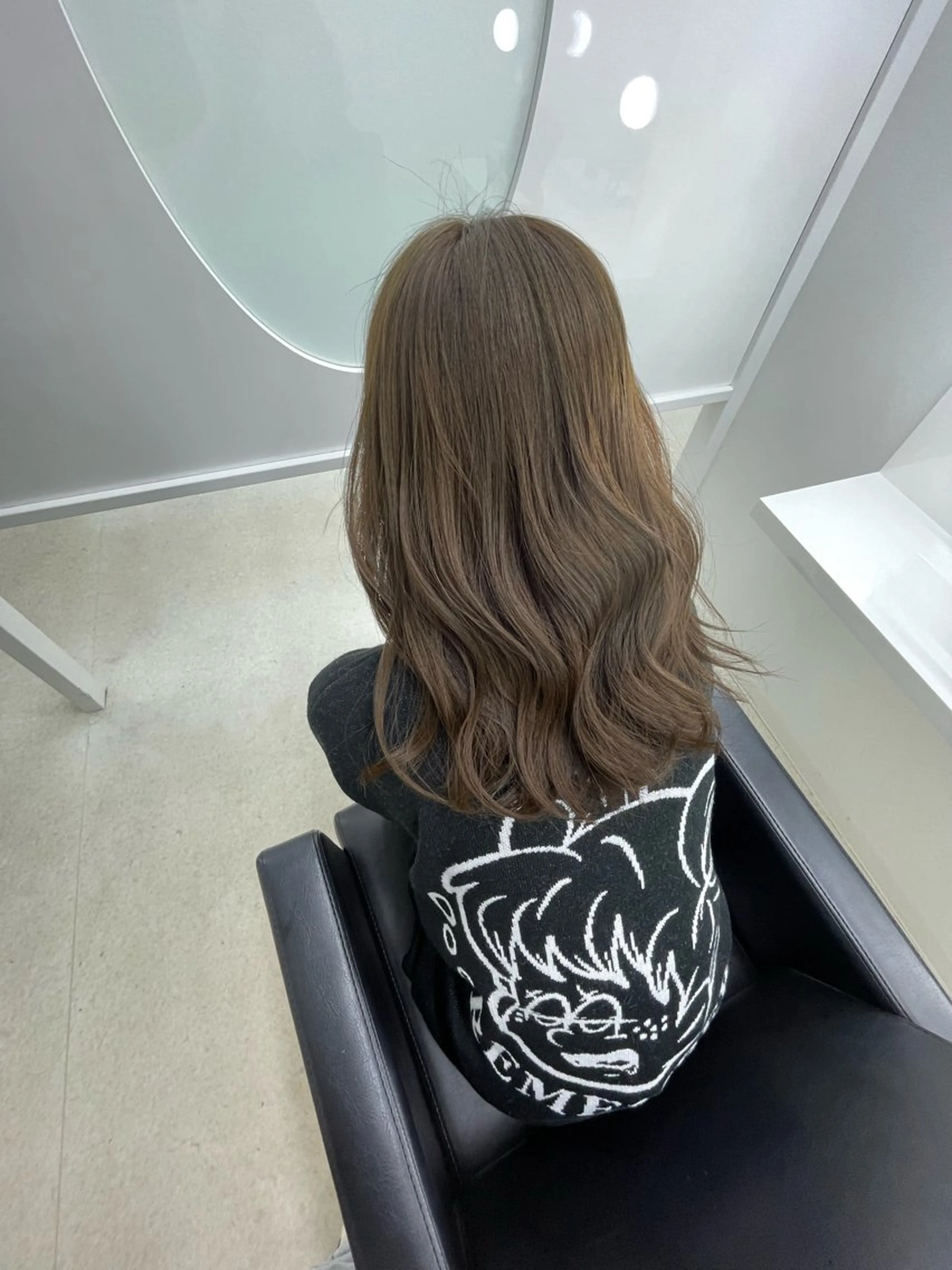 セミロング カラー カット ヘアカラー トリートメント 冨木 雄斗のヘアスタイル
